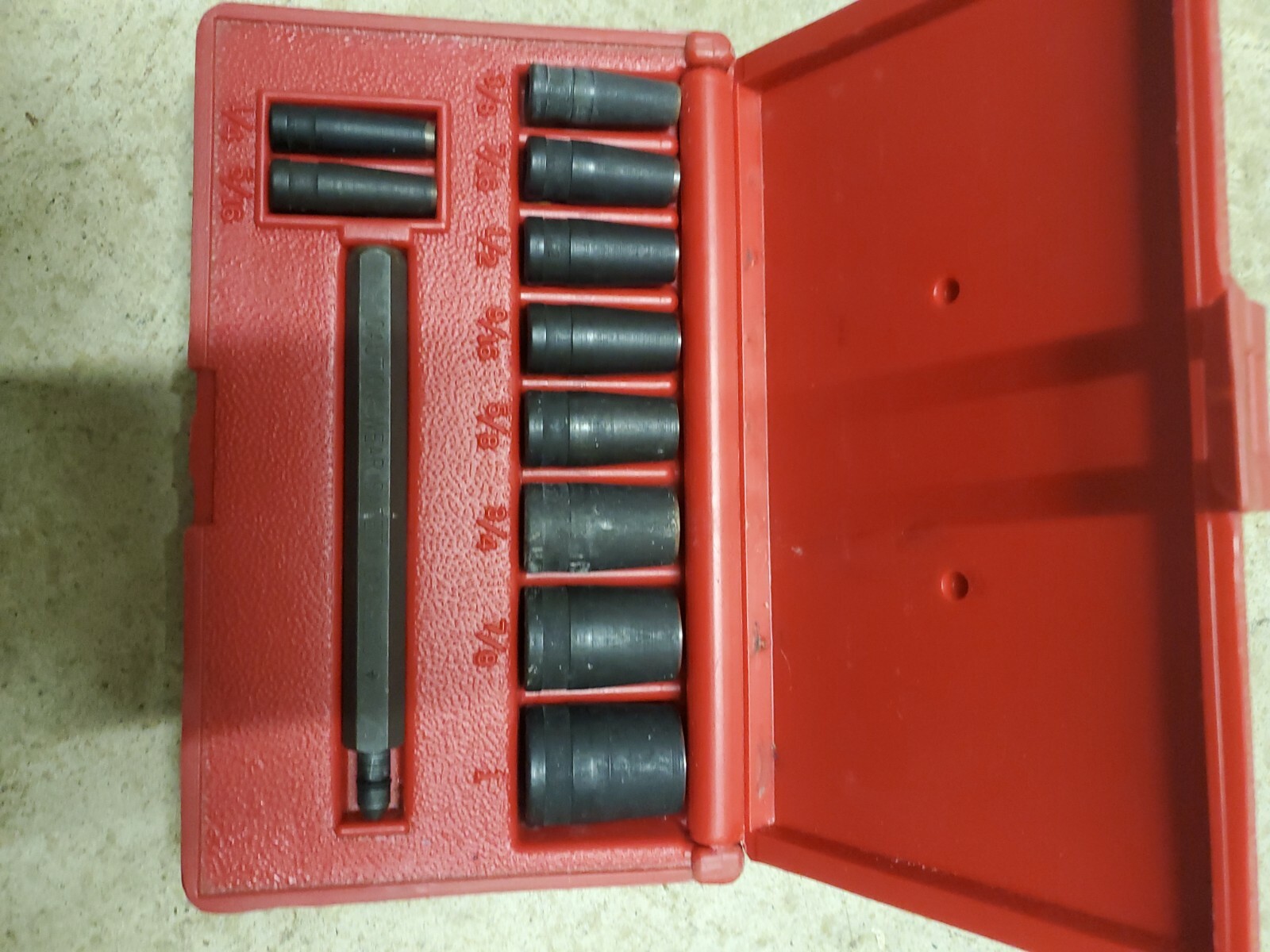 Blue Point Snap On PGH8A 11 Piece Gasket Punch Set
