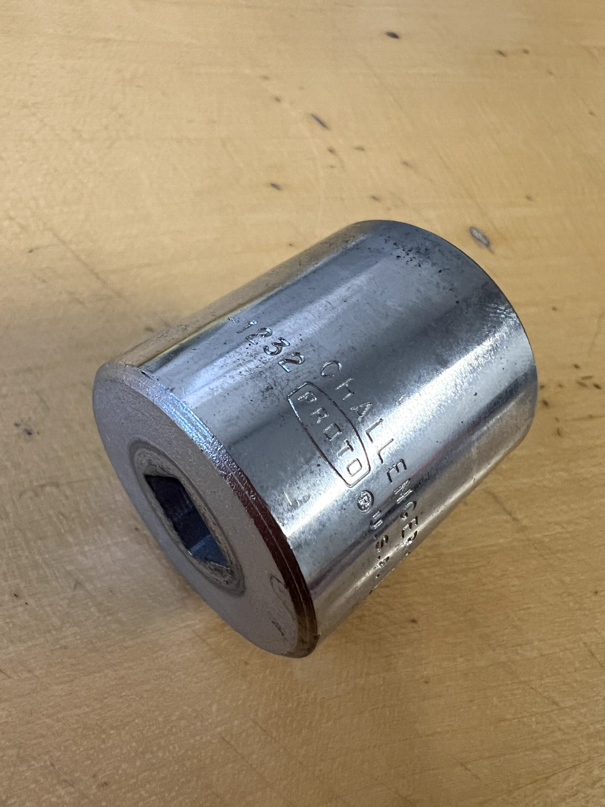 PROTO Challenger 1232 1″ 12-Point Chrome Socket 3/8″ Drive