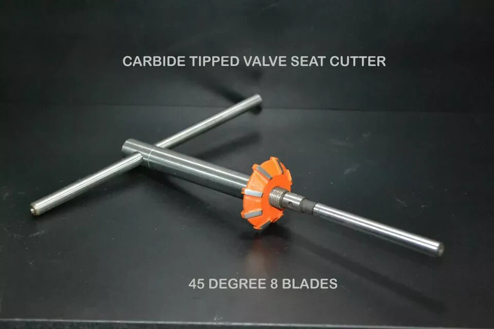 40x VALVE SEAT CUTTER SET CARBIDE TIPPED IVEC,MAN,SCANA,VOLV,MERCS,LEYLND