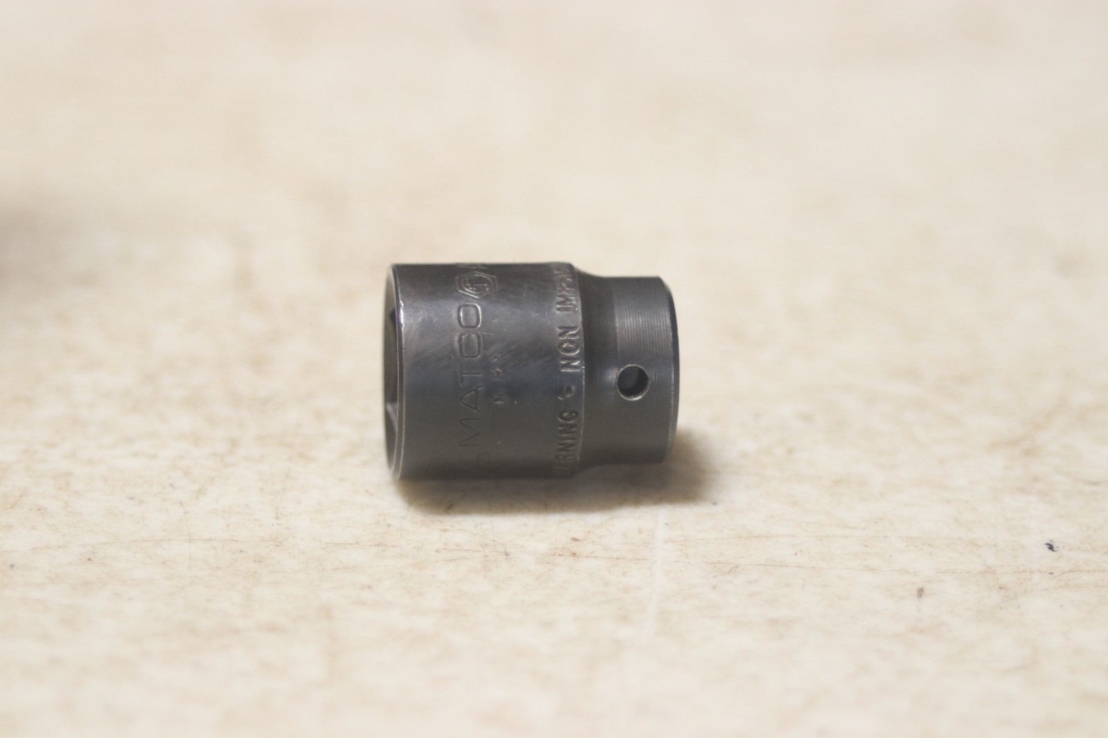 Matco Tools AP166 1/4 Inch Drive 1/2 6 Point Socket