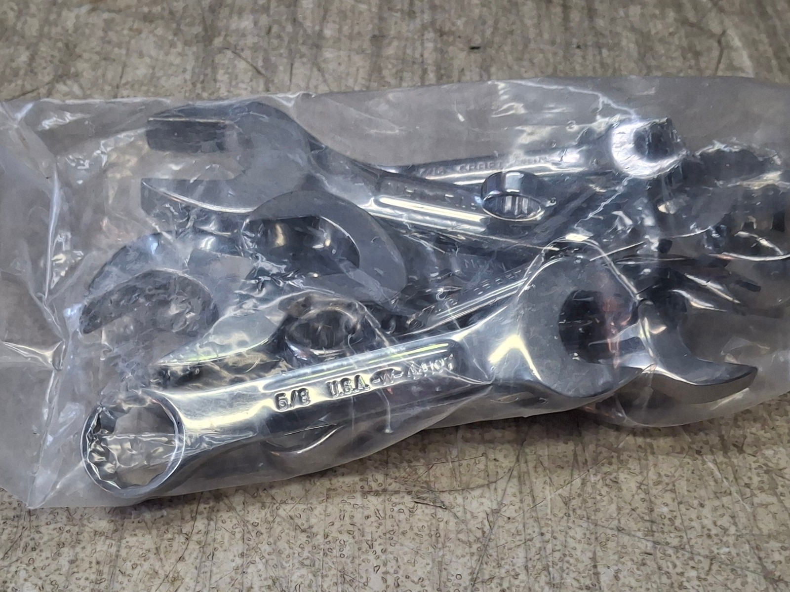 Craftsman Professional USA 10pc Stubby Wrench Set SAE 44138 -VV- 3/8” to 15/16″