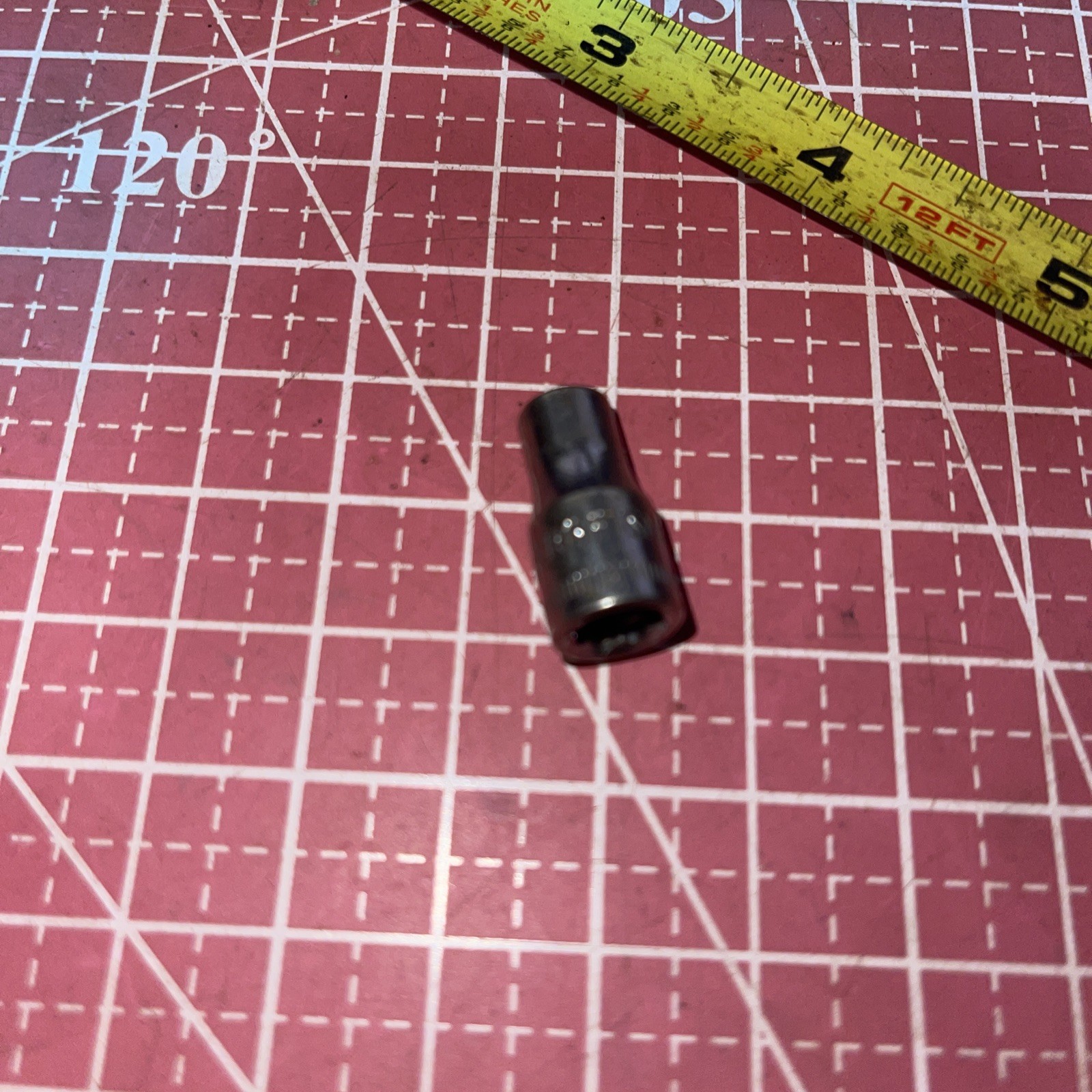 Craftsman 43511 S-AC 5.5 MM Metric 1/4 Drive 6 Point Socket SAC 5.5MM