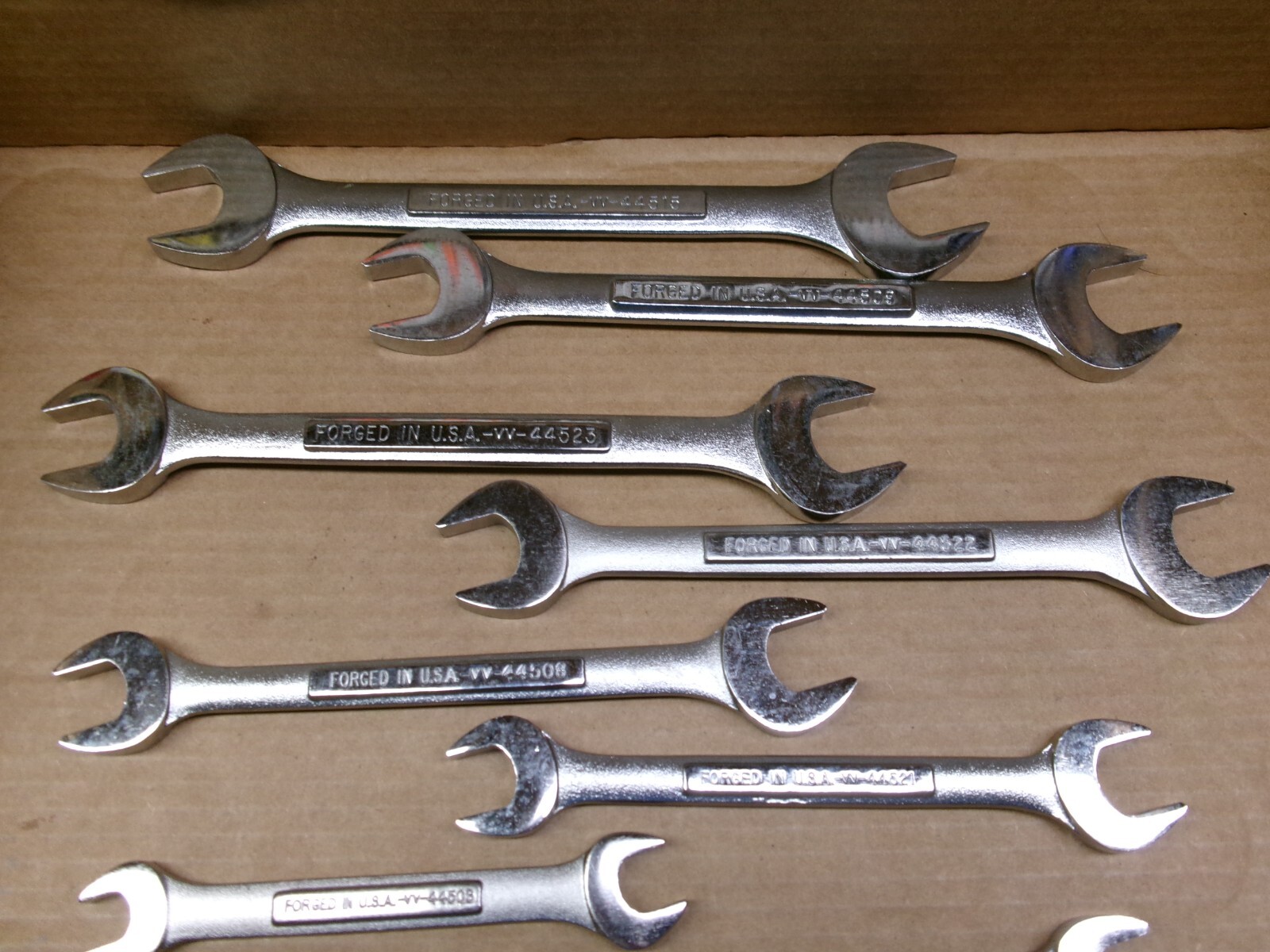 Craftsman USA 11-Piece Metric Double Open End Wrench Set 6-26 MM NOS