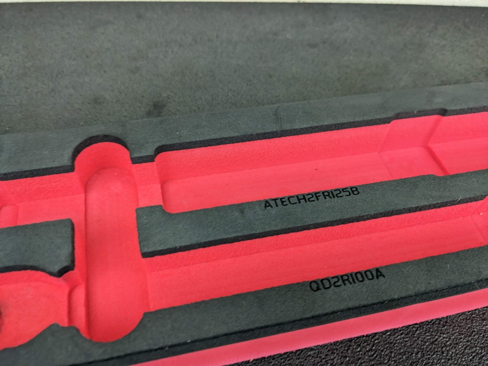 #bp305 Snap-on Tools NEW RED FOAM for 2pc 3/8″ Drive Torque Wrench Set FMTQ01AB