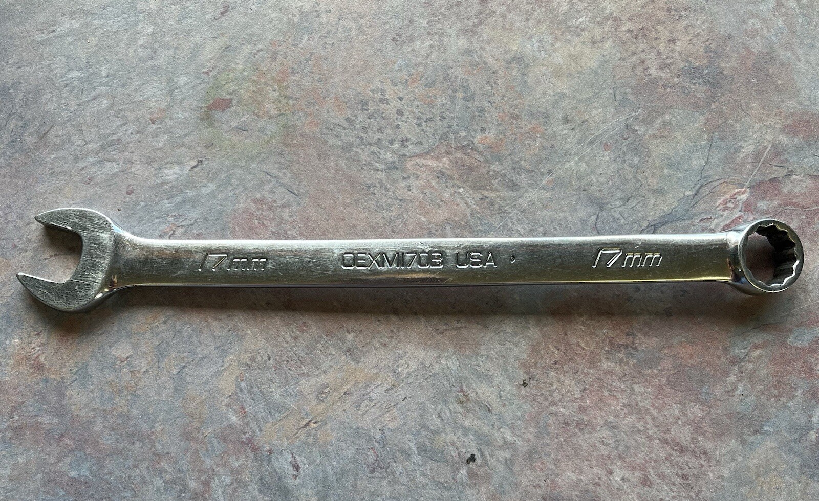 Snap On OEXM170B 17mm 12-Point Metric Flank Drive Combination Wrench
