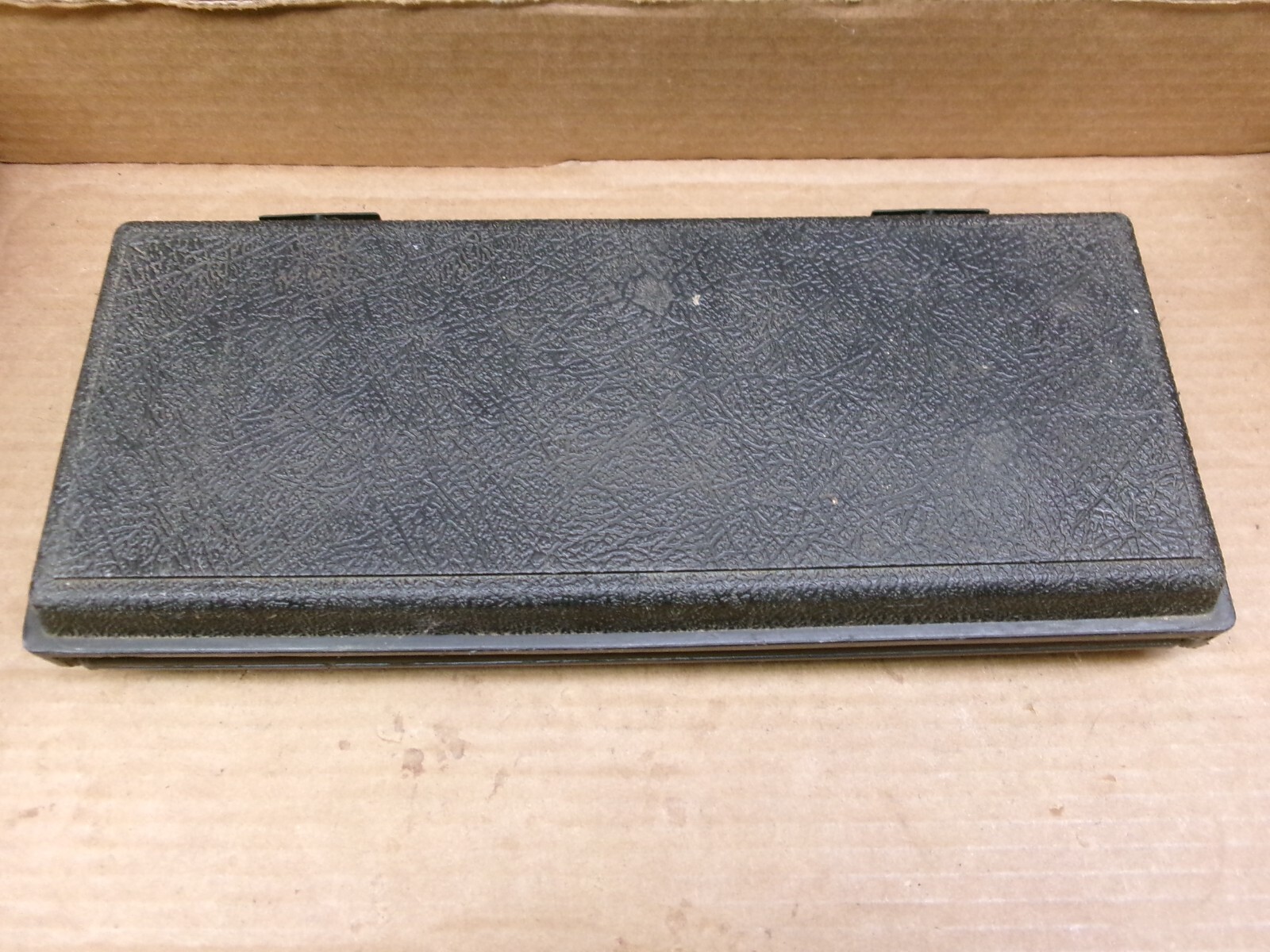 VIntage S-K 3/8″ Drive 17-Piece Black Socket Set Case (No Tools, Box Only)