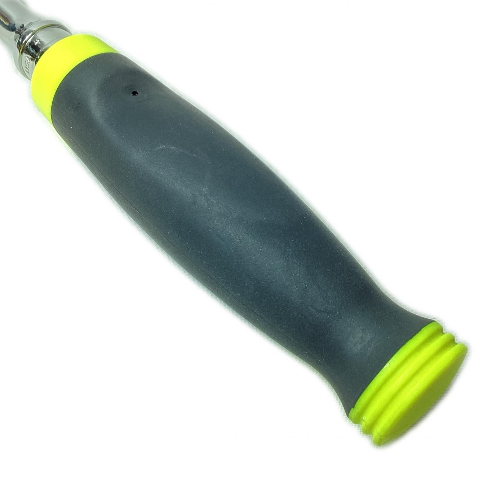 Snap-on FH100 3/8″Drive Hi Viz Soft Grip Handle Ratchet [Used]