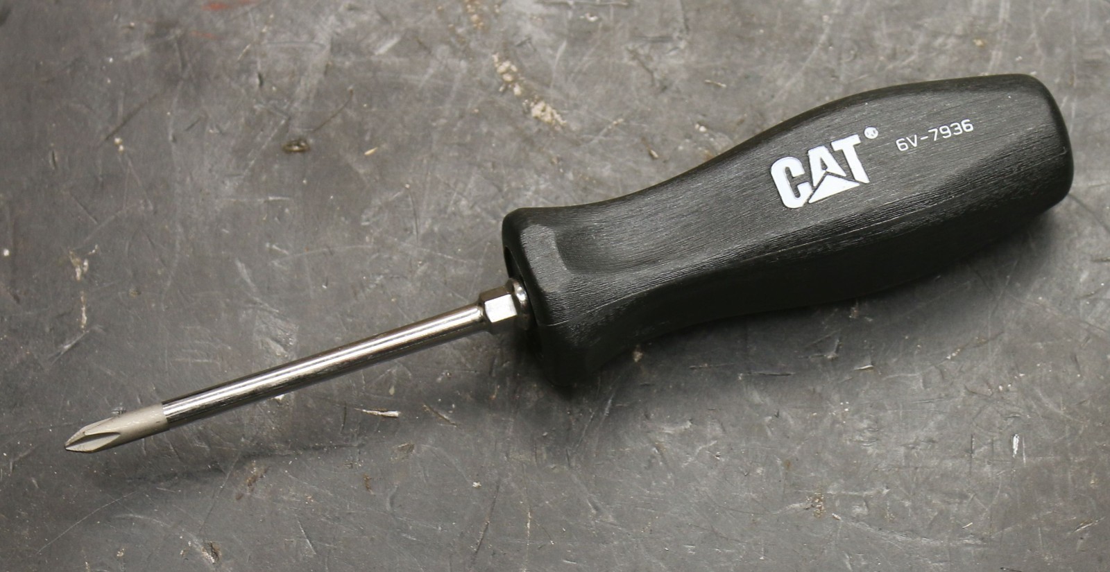 NEW Caterpillar 6V-7936 #1 Philips Tip Black Hard Handle Standard Screwdriver
