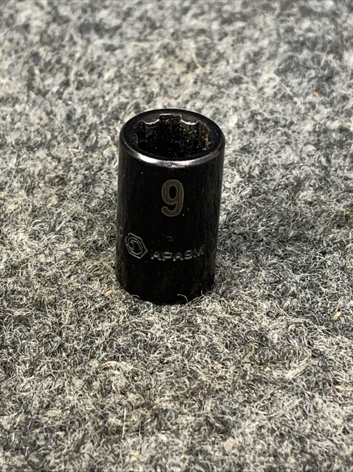 Matco APA9M 1/4″ Drive 9mm 6-Point Impact Socket Pro Non-Slip Opti-Torque