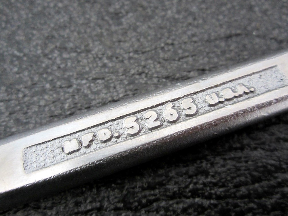 Vintage Plomb 3/8″ Drive 8″ Breaker Bar Flex Handle 5265 Pebble Made in USA