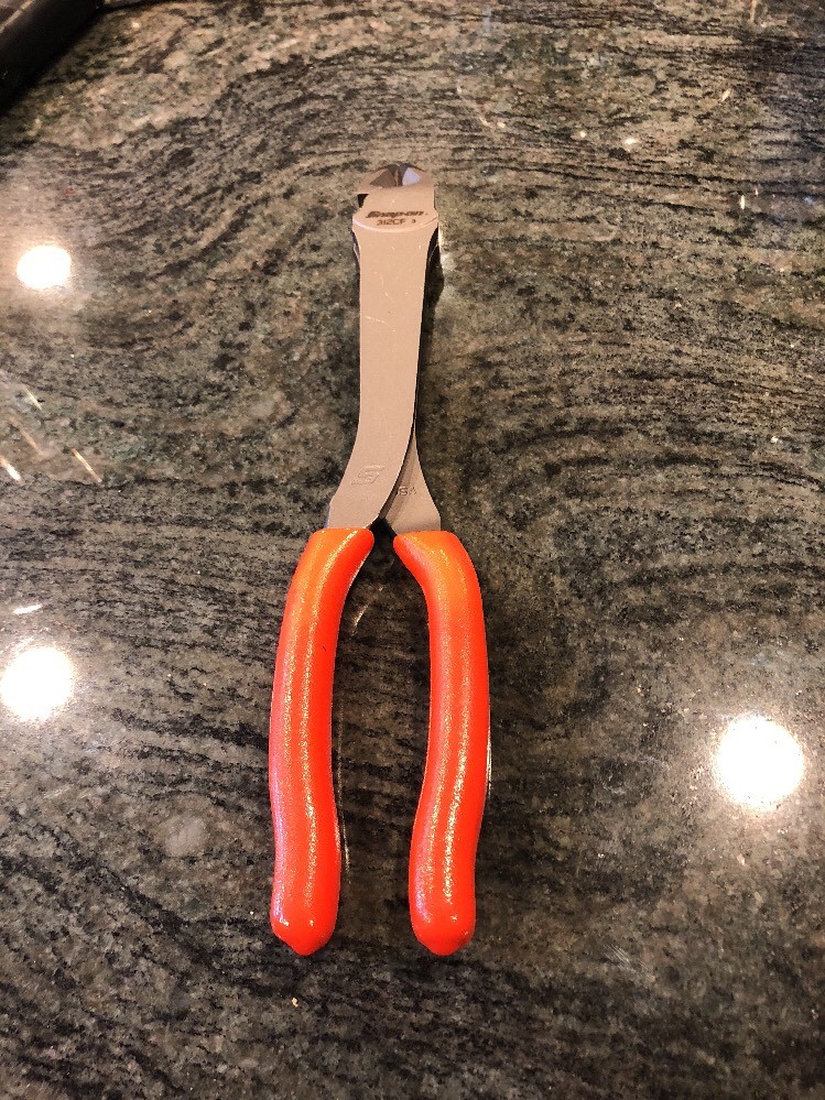 Snap On 312cf 11″ vectorEdge heavy duty diagonal cutter orange
