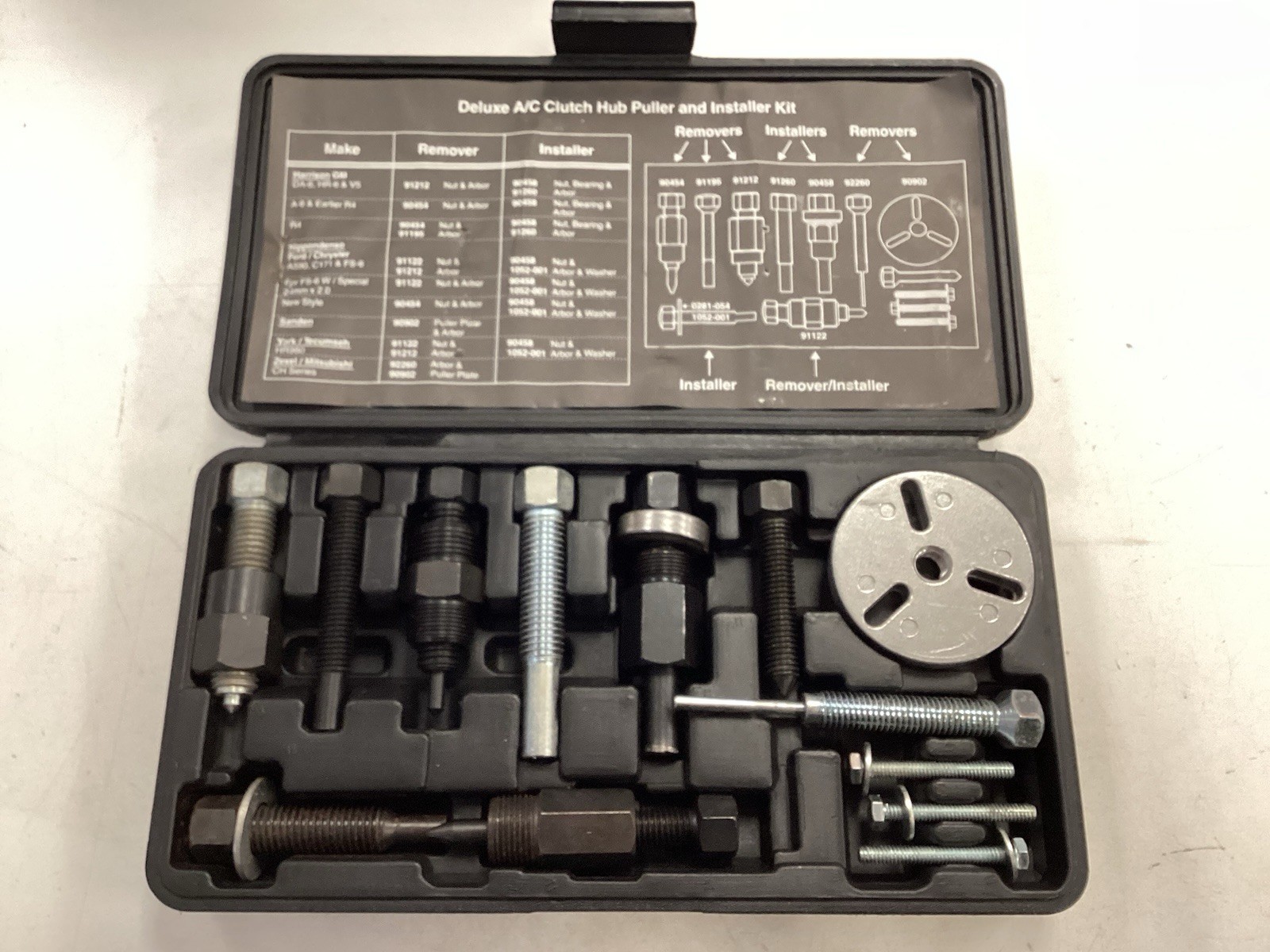 Used MAC Tools # AC20868 Deluxe AC Clutch Hub Pulley and Installer Kit