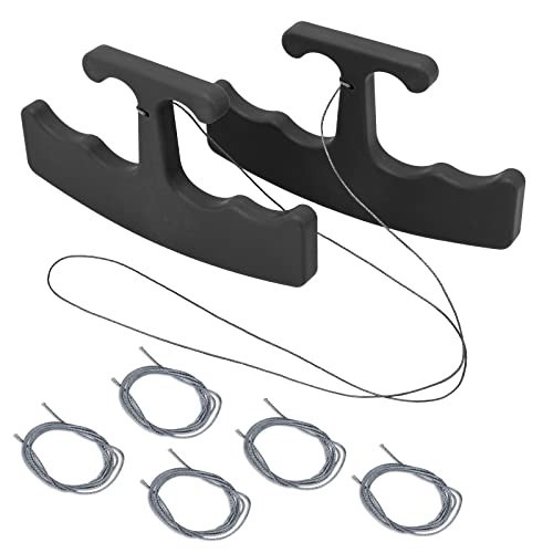 Car Emblem Removal Tool Kit – 5PCS Badge Remover with 60CM PE Cord for Logos & N