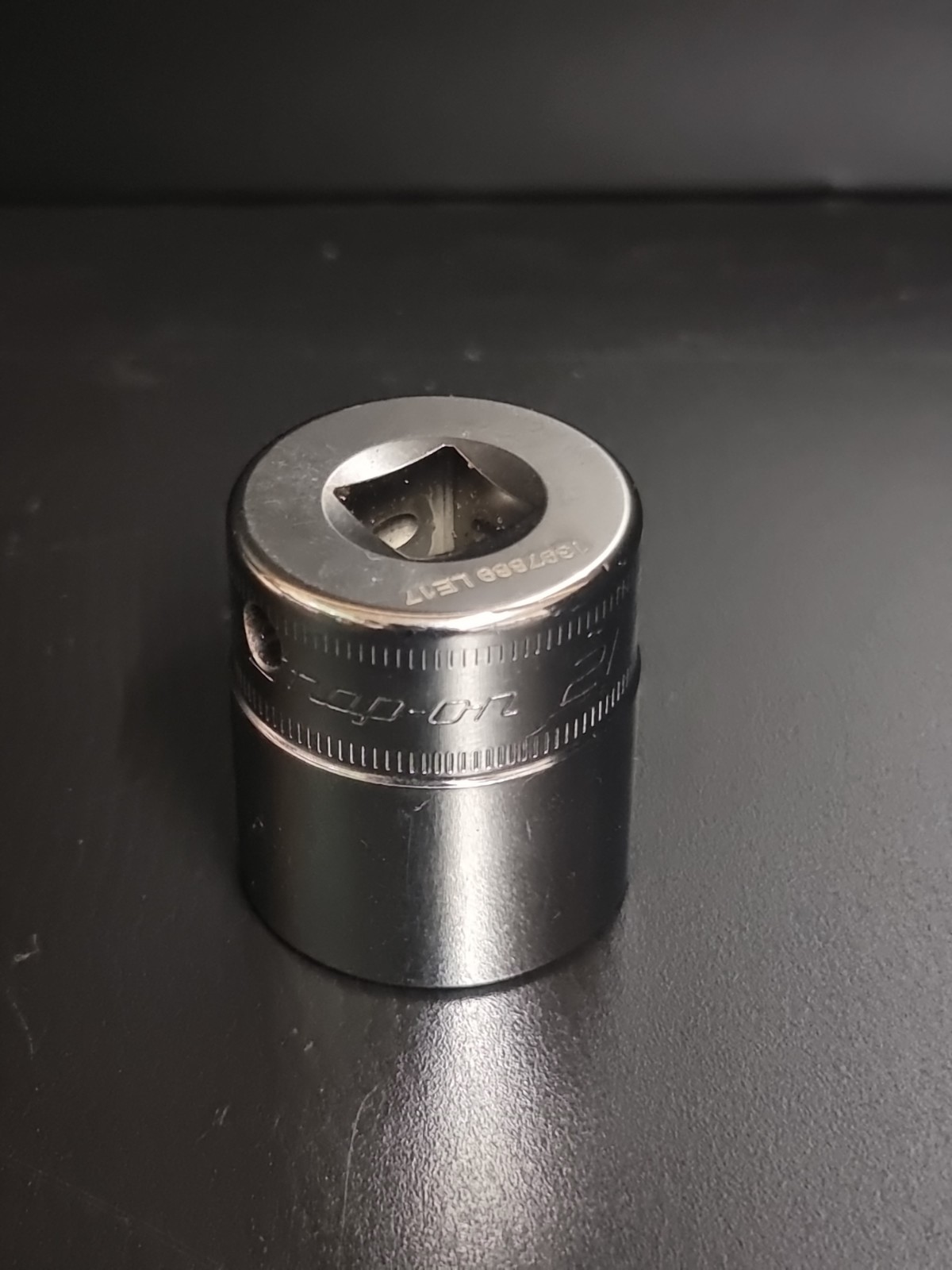 Snap On 21mm FM21 Shallow 3/8″ Drive Socket 12 Point Metric Chrome