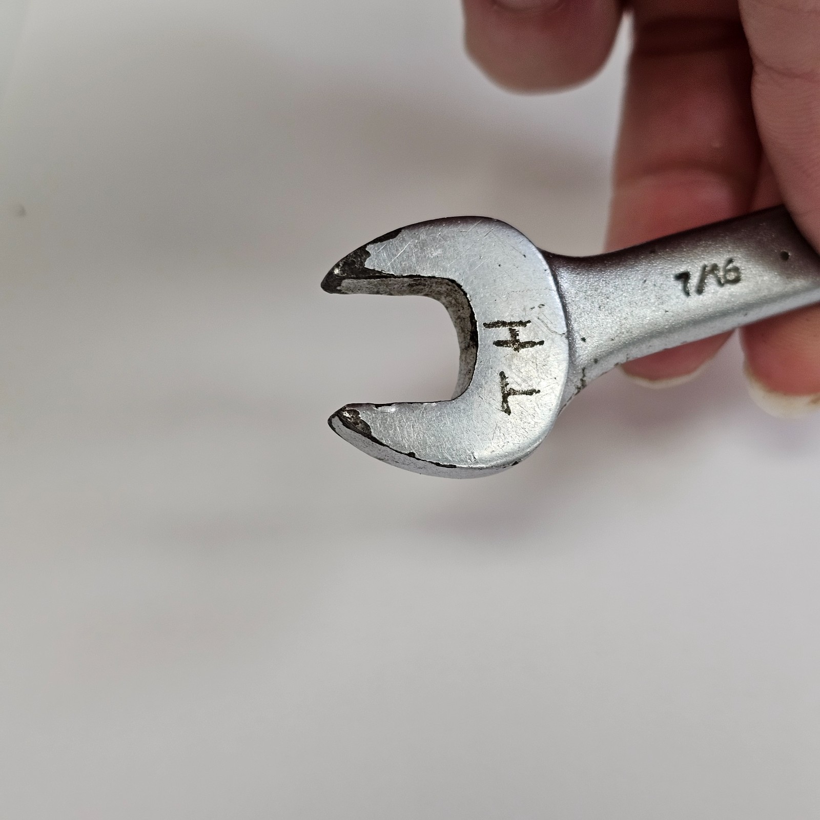 Proto Tools SAE 7/16 in Combination Wrench 1214 Made in USA