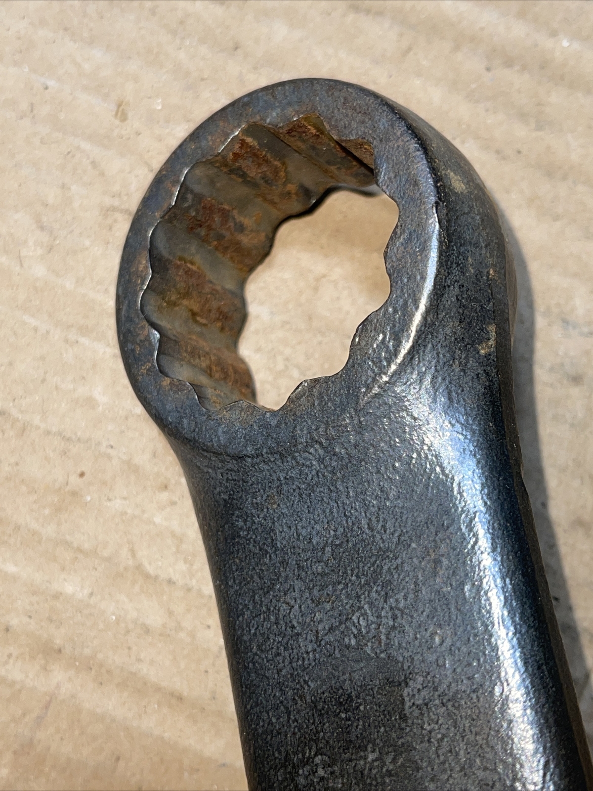 Vintage Snap-on Tools USA DX146 1-7/16 In SAE Slug Striker 12 Point Box Wrench