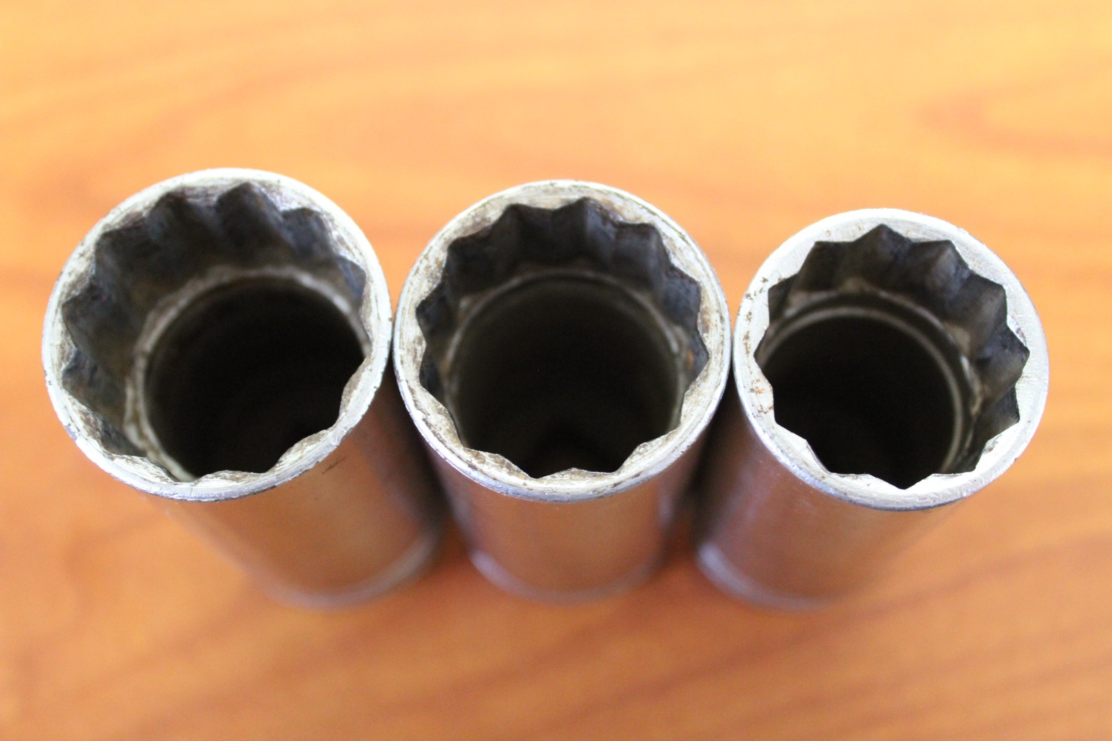 9 pc. Snap-on Tools USA 1/2″ Drive 12-POINT SAE 9/16″ – 1 1/8″ DEEP Socket Set