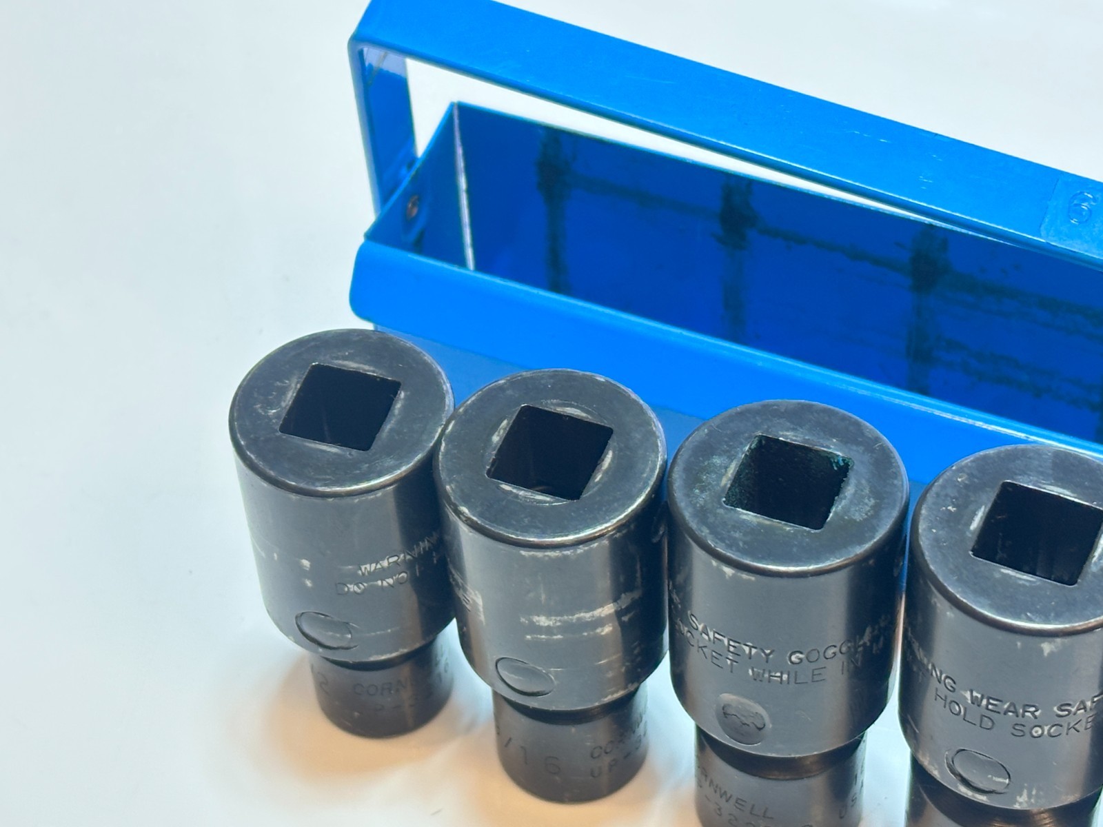 Cornwell USA UP-325RS SAE 1/2” Dr. Universal Swivel Impact Socket Set, 1/2″-3/4″