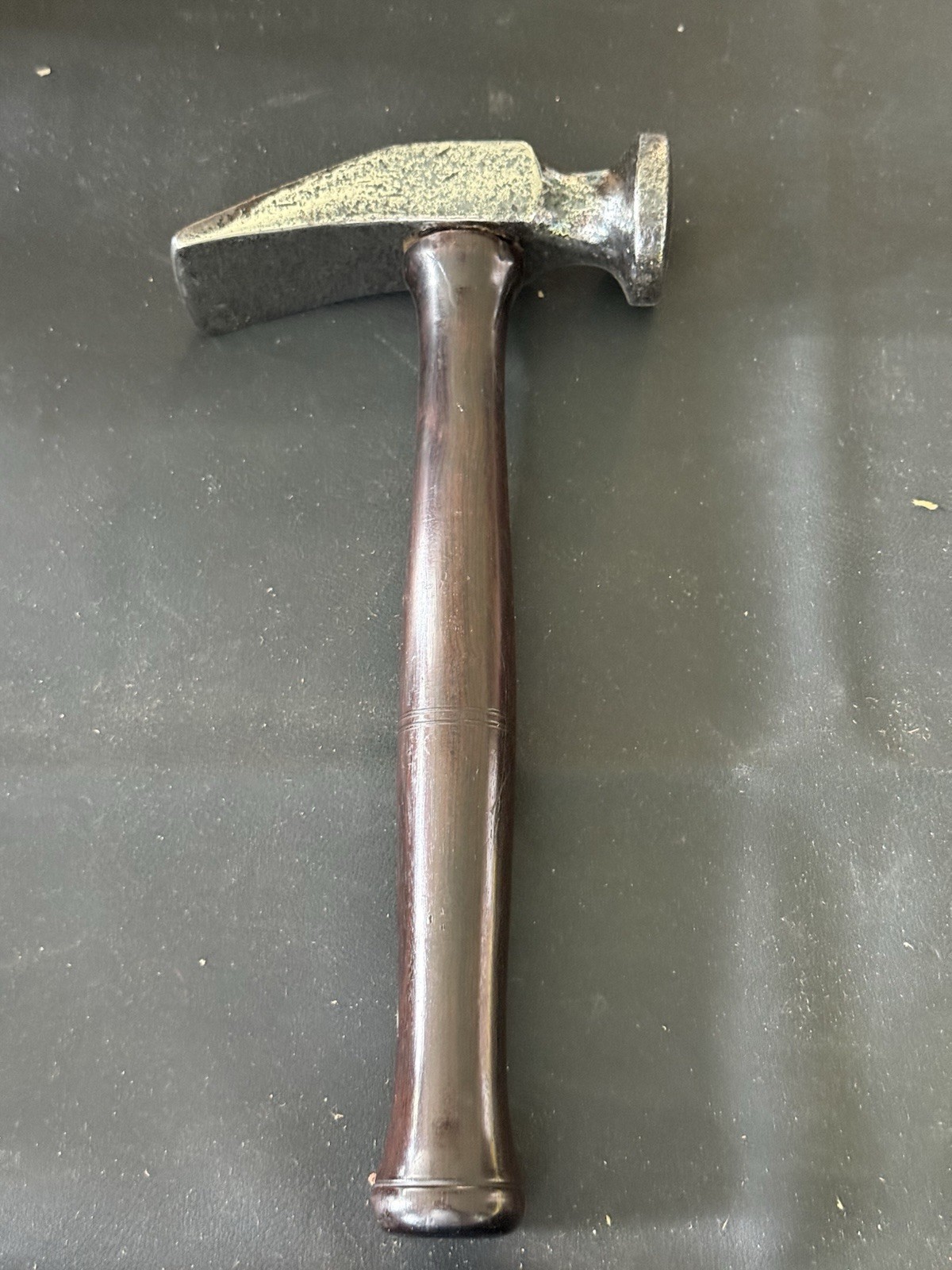 Vintage Auto Body Fender Hammer Wood Handle Blacksmith Sheet Metal Tool 1lb 8oz