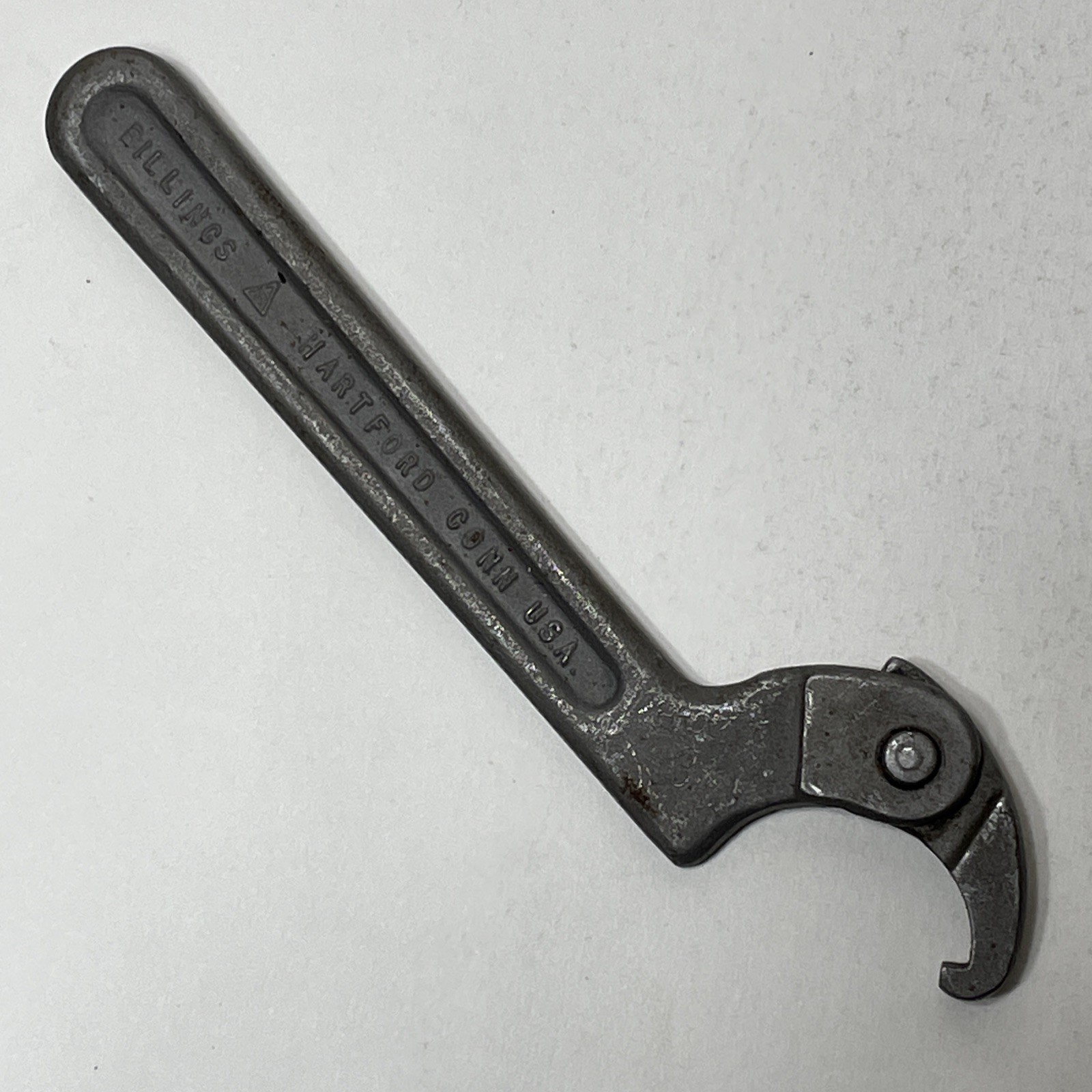 Billings 471 Adjustable Hook Spanner 3/4″ – 2″ USA Wrench Vintage Hartford Tool