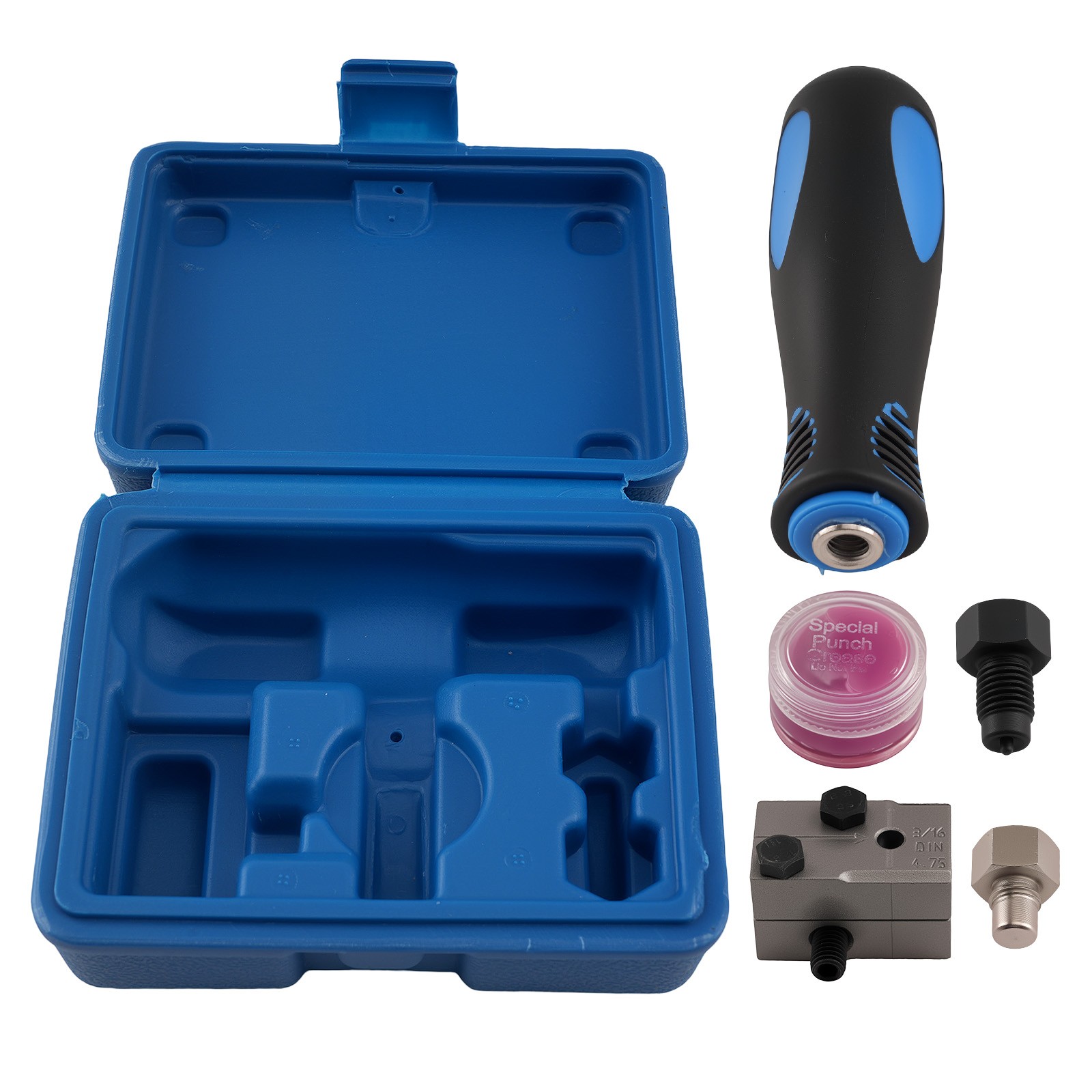 3/16 In SAC Brake Pipe Hand Held Line Single Flaring Tool Flare Adapter