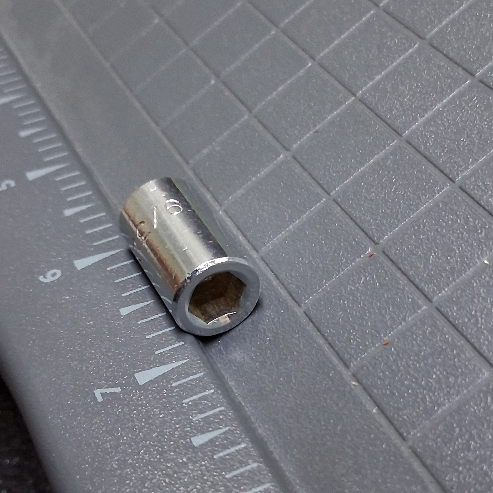 9/32″ SAE 1/4″ Drive 6-Point Chrome Socket