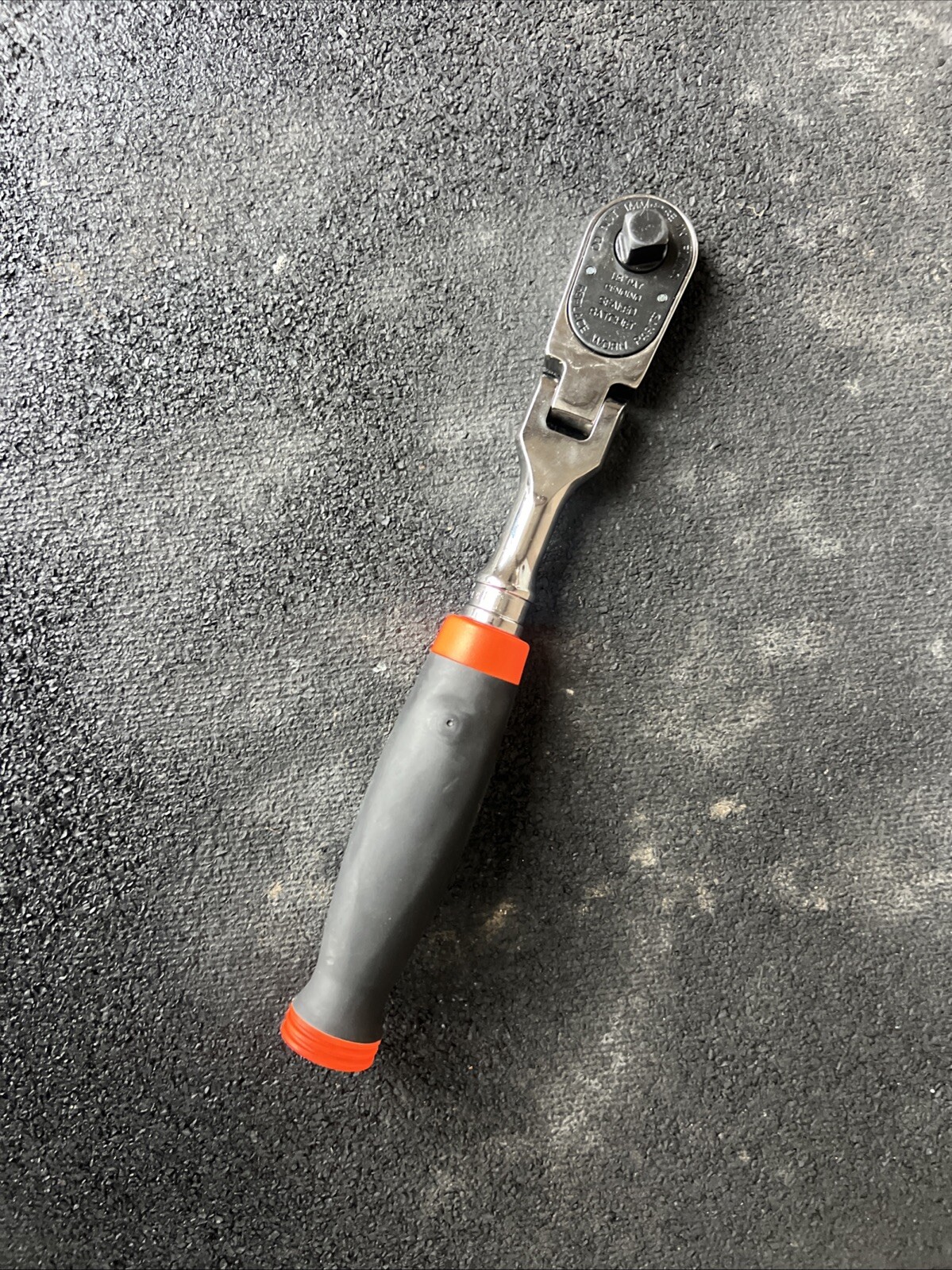 For Snap-on Tools USA ORANGE 3/8″ Drive Cynergy Hard Grip Flex Ratchet FHFD100O