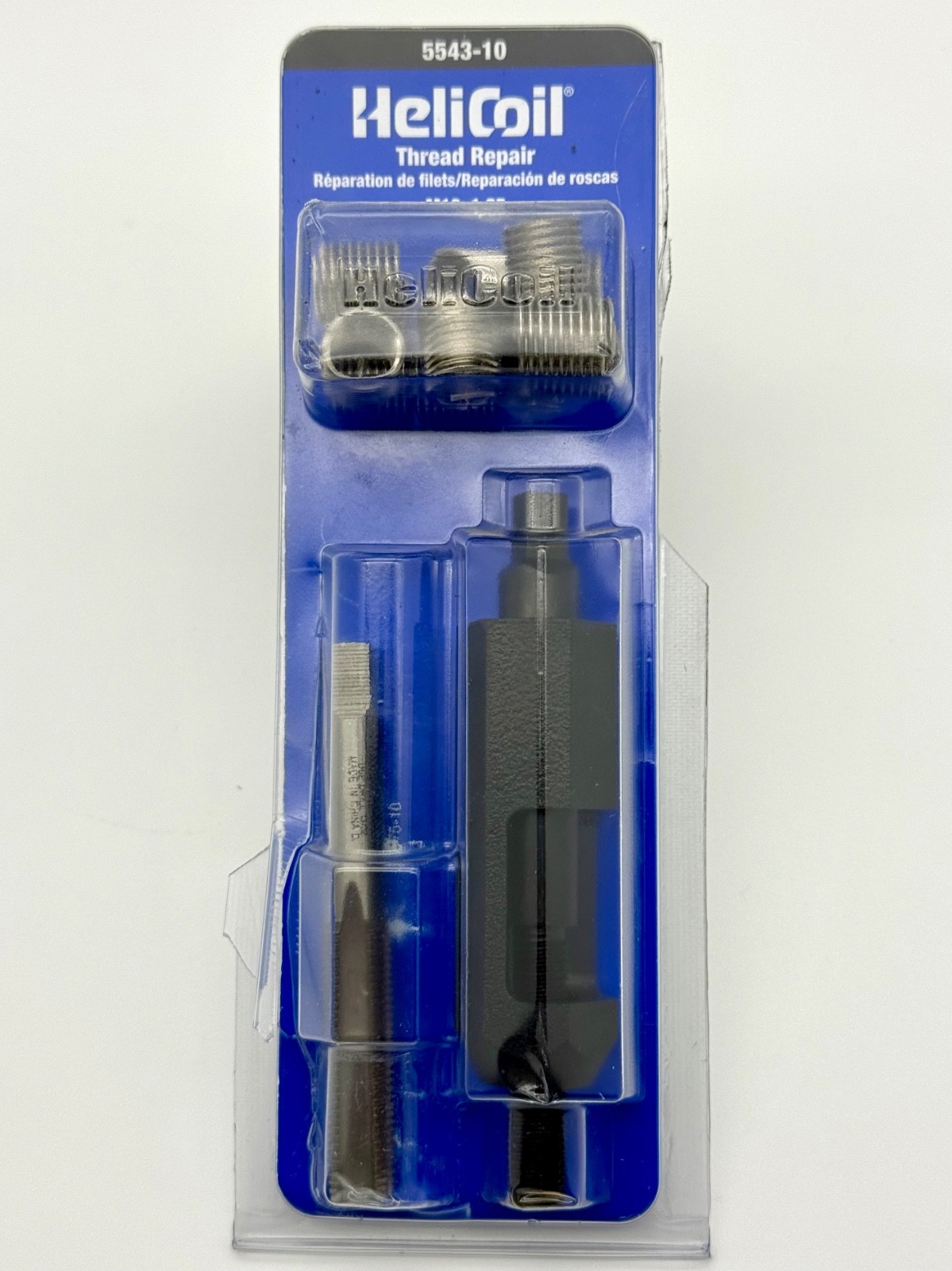 HeliCoil 5543-10 M10x1.25 Metric Fine Thread Repair Kit & 13/32 Bit – Open Box