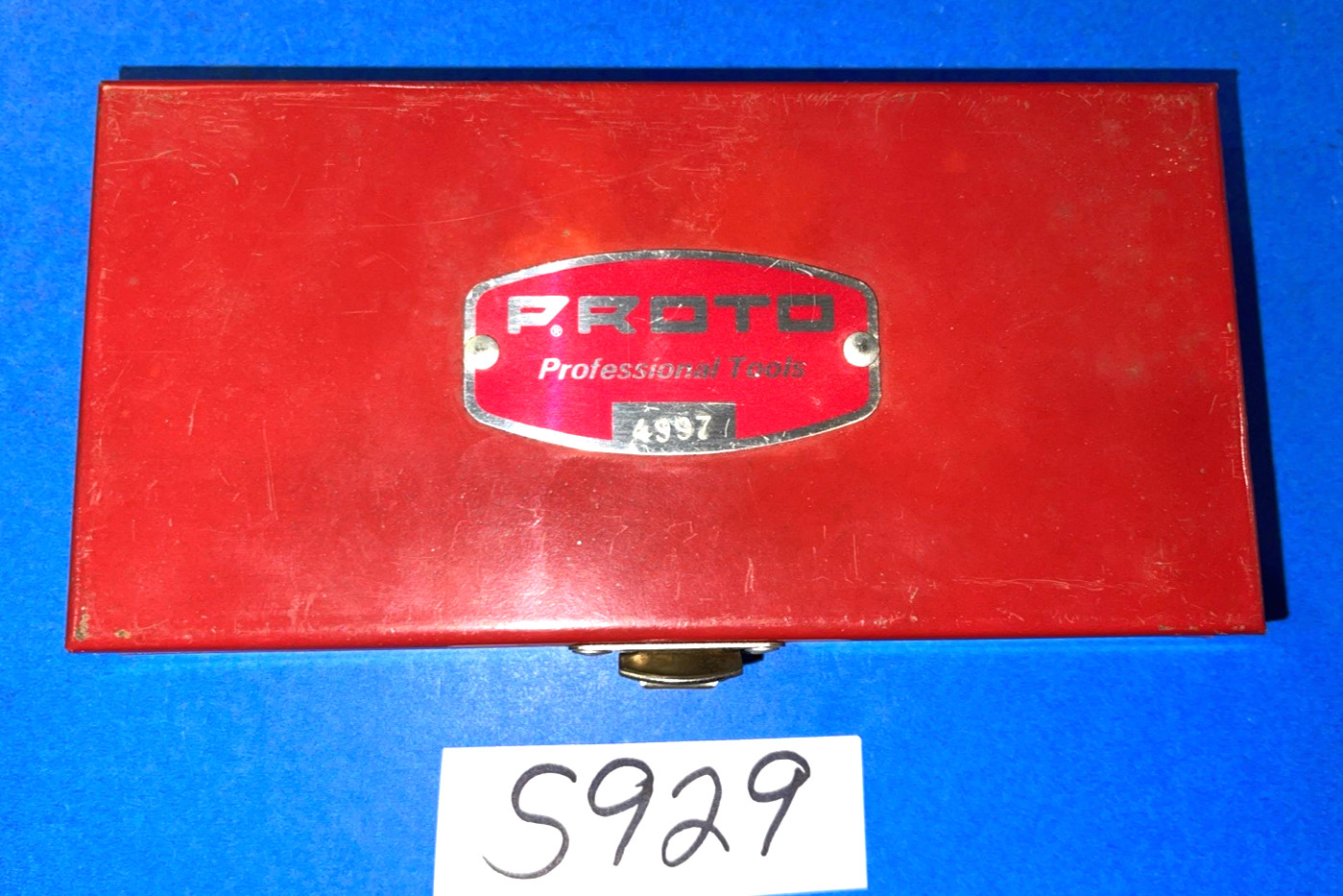 PROTO TOOLS 12 PIECE 1/4 DRIVE METRIC GENERAL SERVICE DEEP SOCKET SET