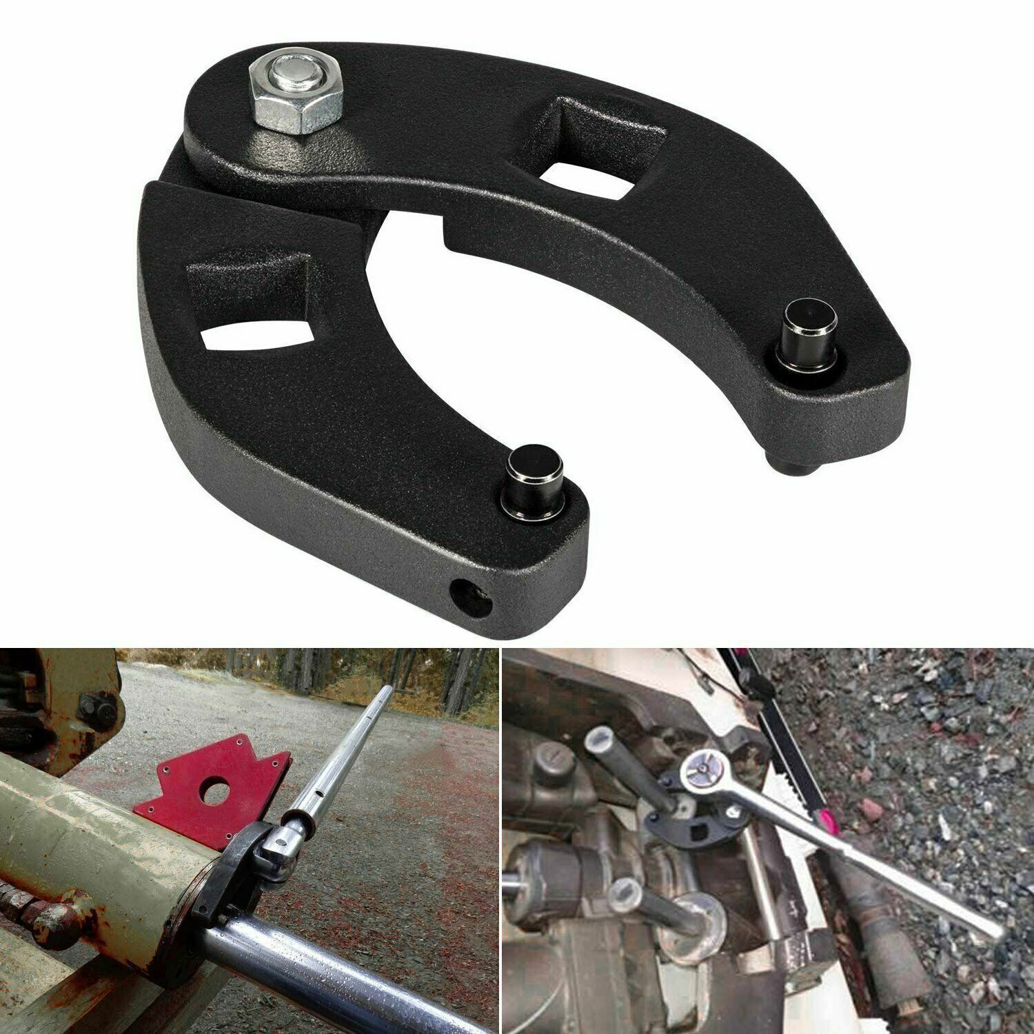 7463 Small Adjustable Gland Nut Wrench Universal for Hydraulic Cylinders Loaders