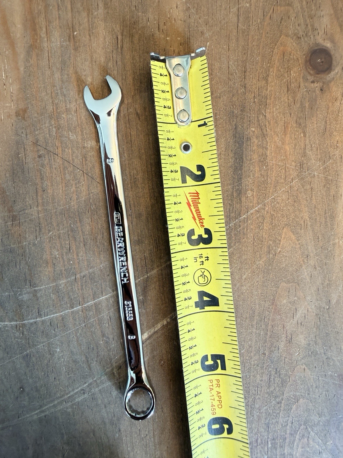 Metric GEARWRENCH Combination Wrench Polished Chrome – Pick A Size – Gear Wrench