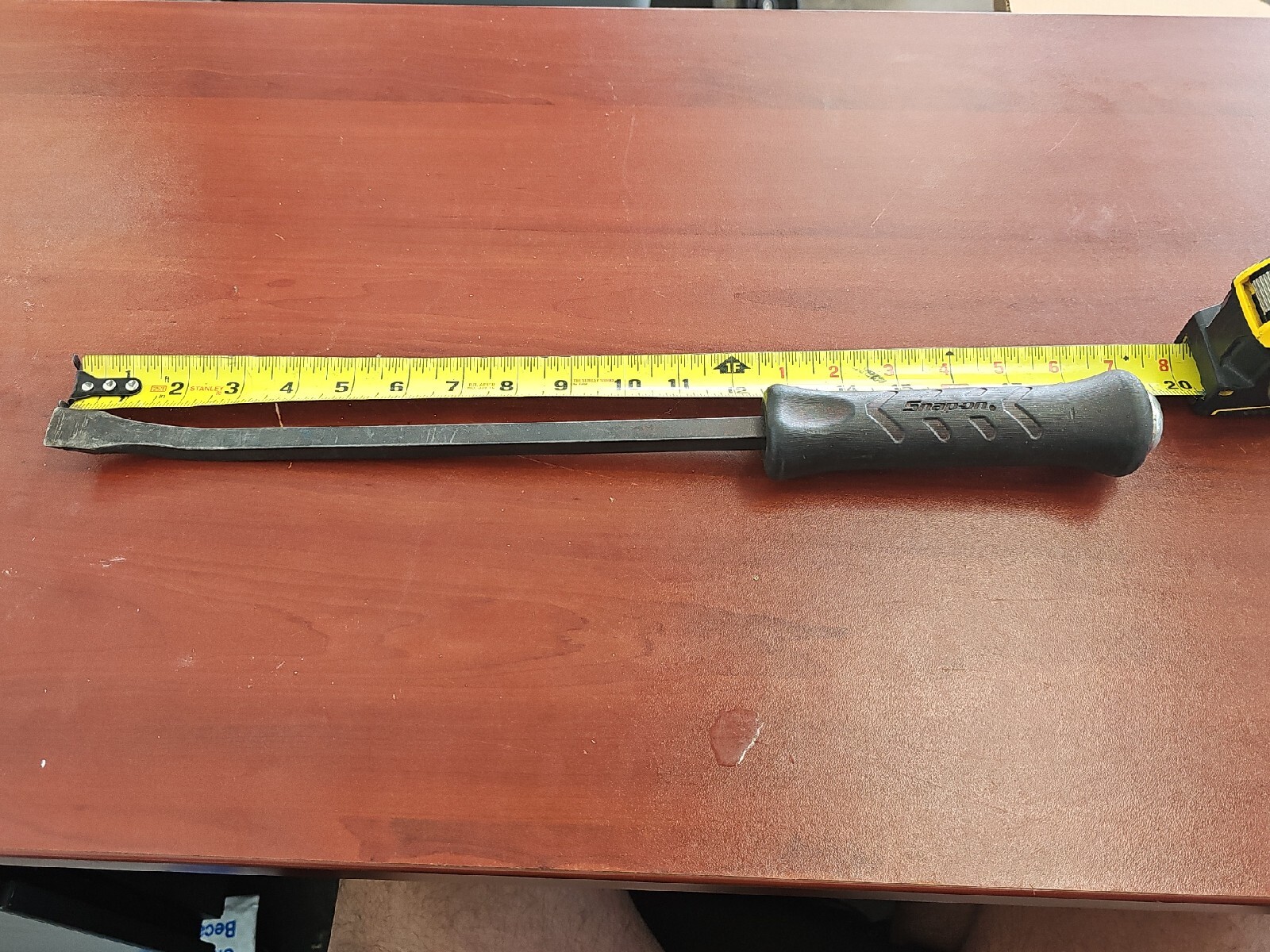 Snap-on Tools USA BLACK 18″ Length Steel Striking Pry Bar SPBS18A