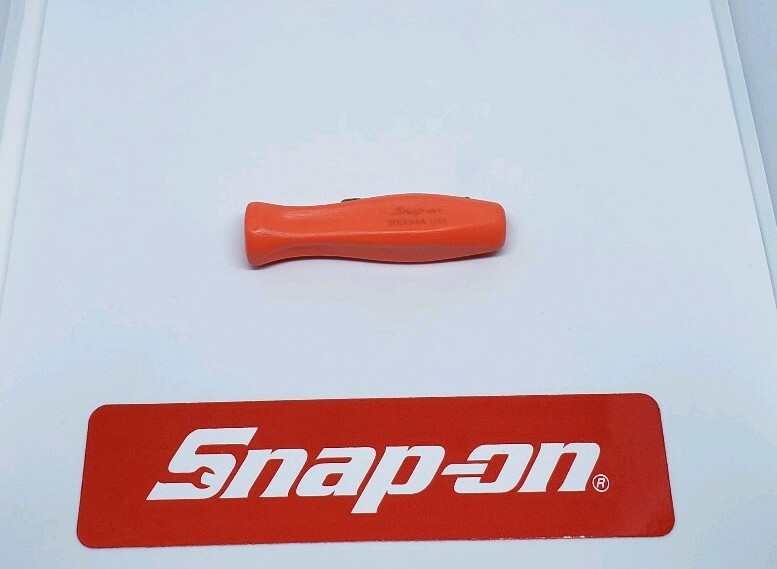 ORANGE Snap on tools pocket screwdriver REVERSIBLE TIP pocket screwdriver w/clip