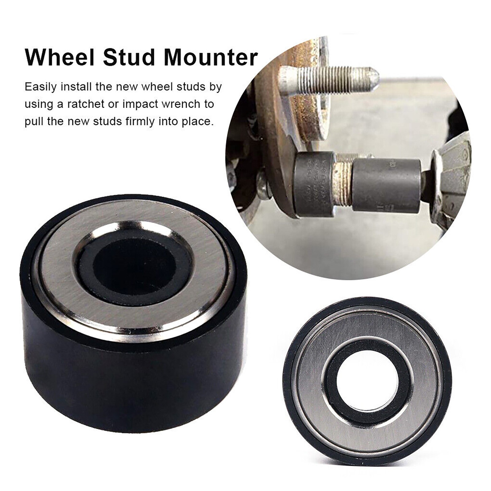 2* Easy Wheel Stud Installer Tool For Truck Tire Bolts Install Replacement 22800