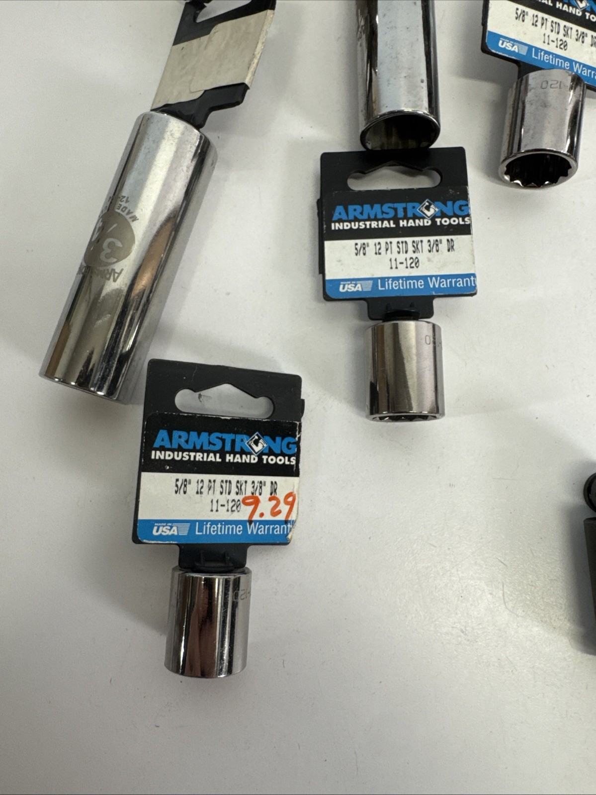 Armstrong USA Socket Lot 21pc Mixed Drive SAE Metric Various Sizes