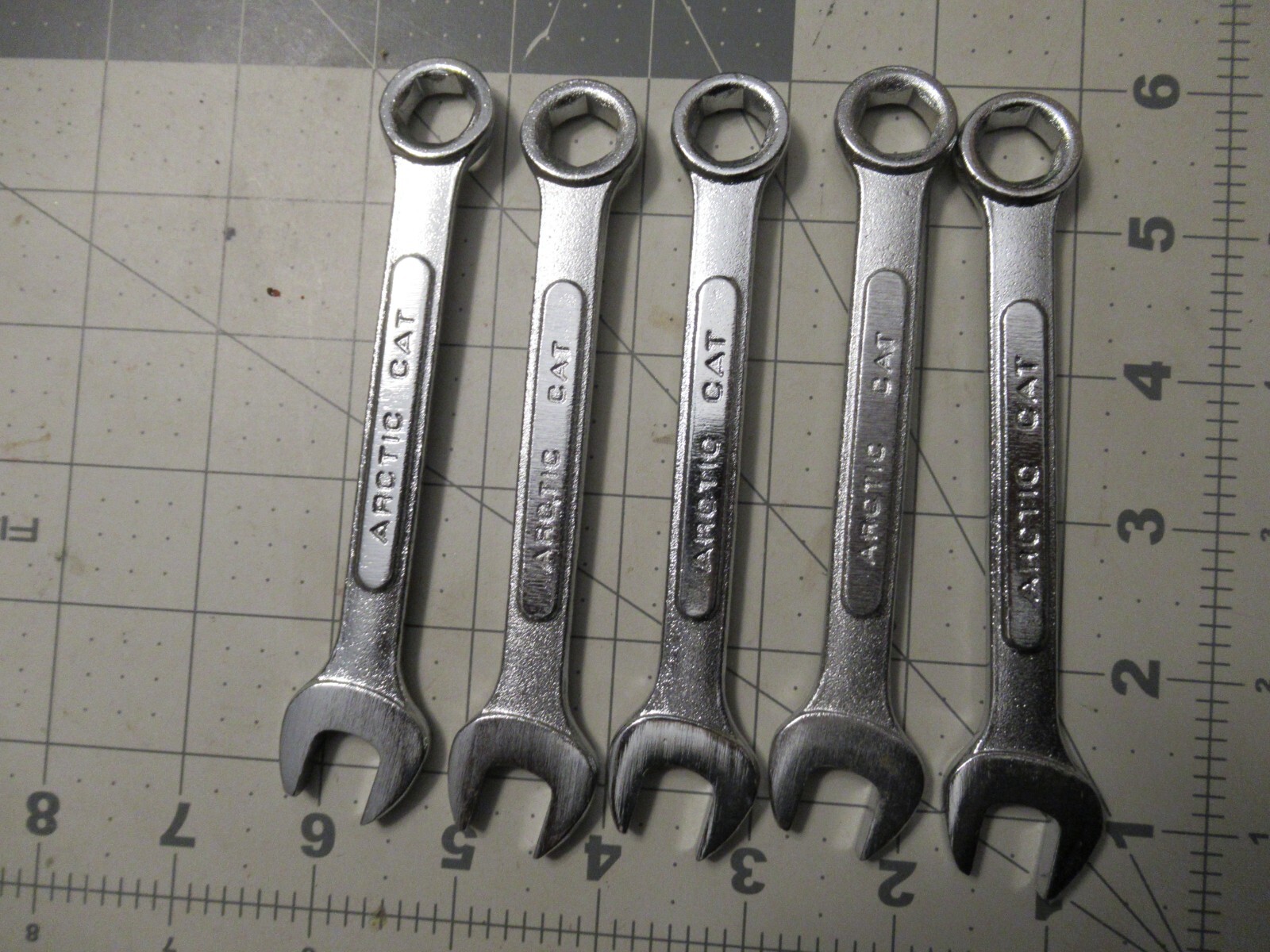 Lot of 5 Arctic Cat 12 mm Wrenches Marked China
