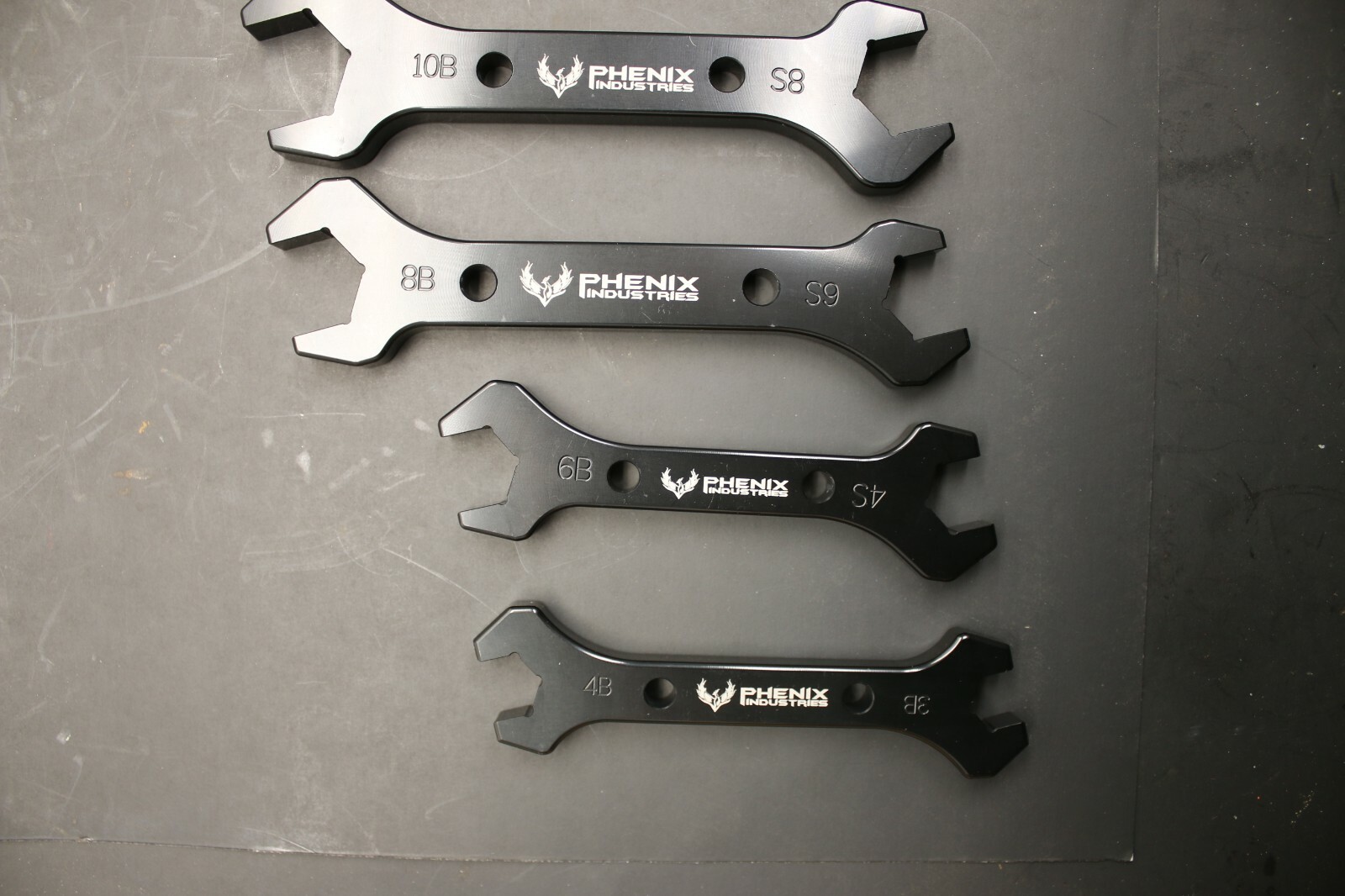 Phenix Industries Aluminum AN Fitting Wrench Set -03 -04 -06 -08 -10 -12 -16 -20