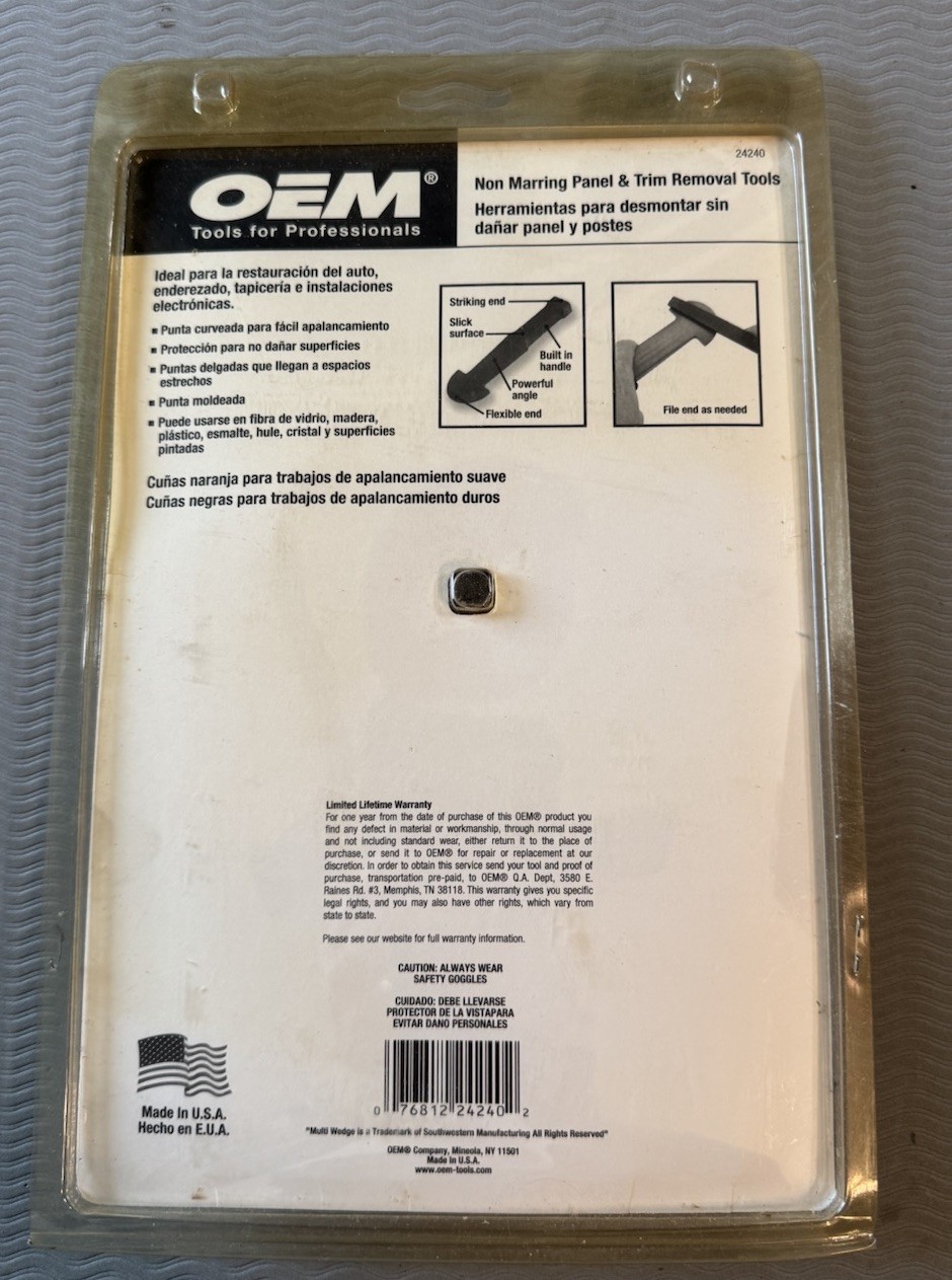 NEW OEM Tools For Professionals Non Marring Panel & Trim Removal
