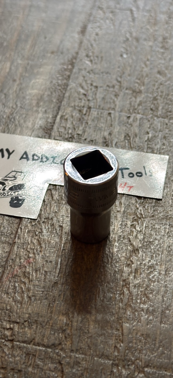 Snap on TWM12 1/2” drive 12mm socket great shape no markings