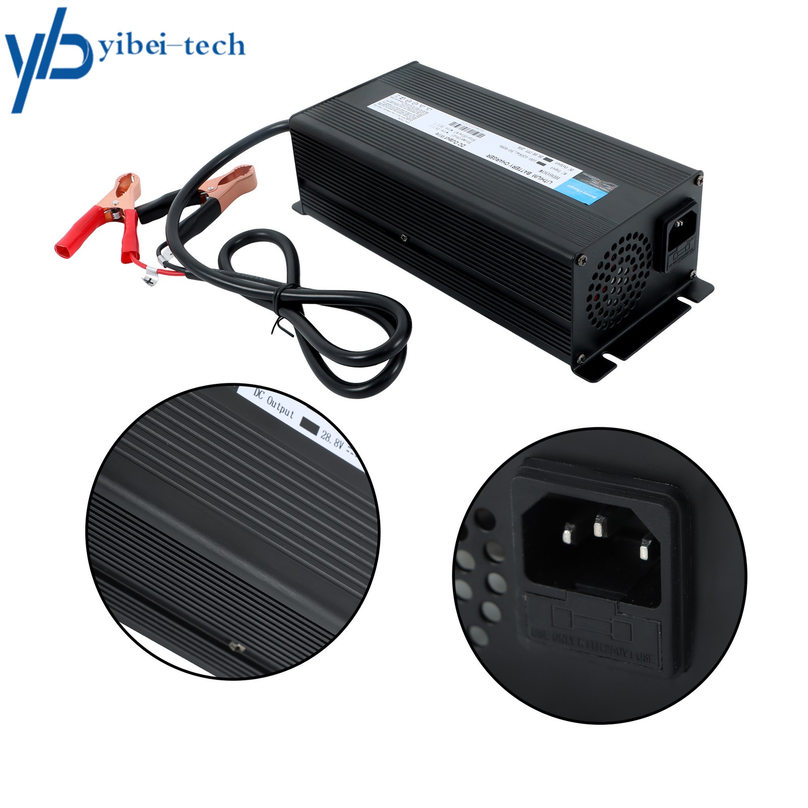 24V 20A LifePO4 Battery Charger and Maintainer for 29.2V LiFePO4 Lithium-Iron