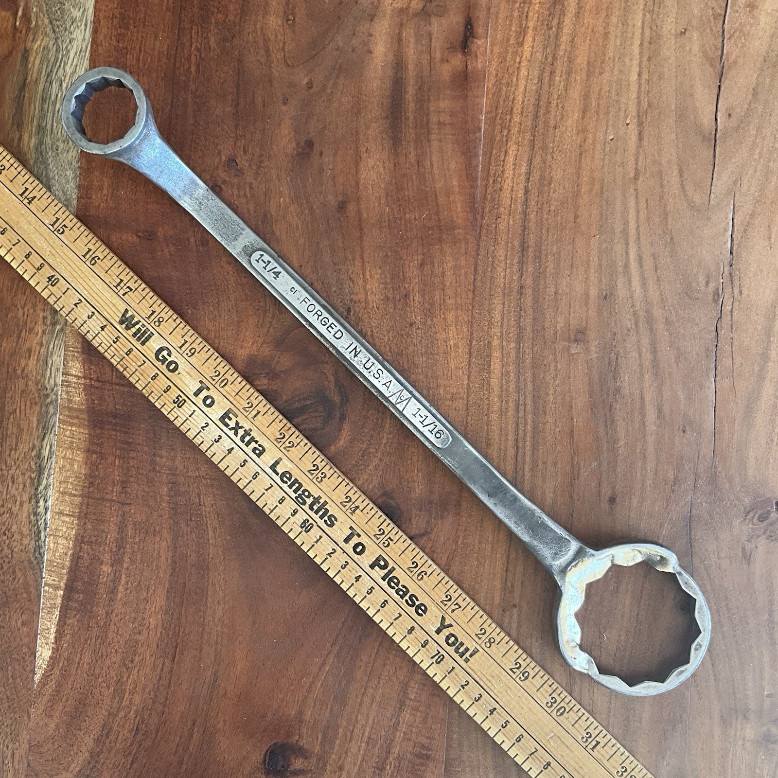Custom Craftsman Double Box End Wrench 1-1/4″ x 2-5/16″ ??????????????