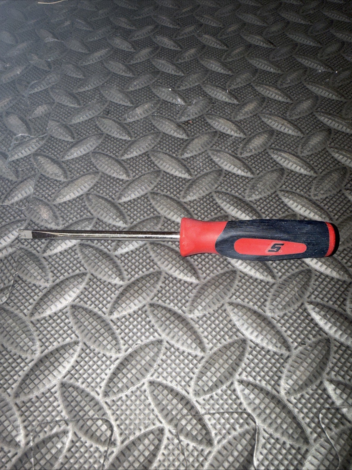 Snap-on Tools, SGD306B, RED, 3/16″ Flat Head Soft Grip Mini-Tip Screwdriver