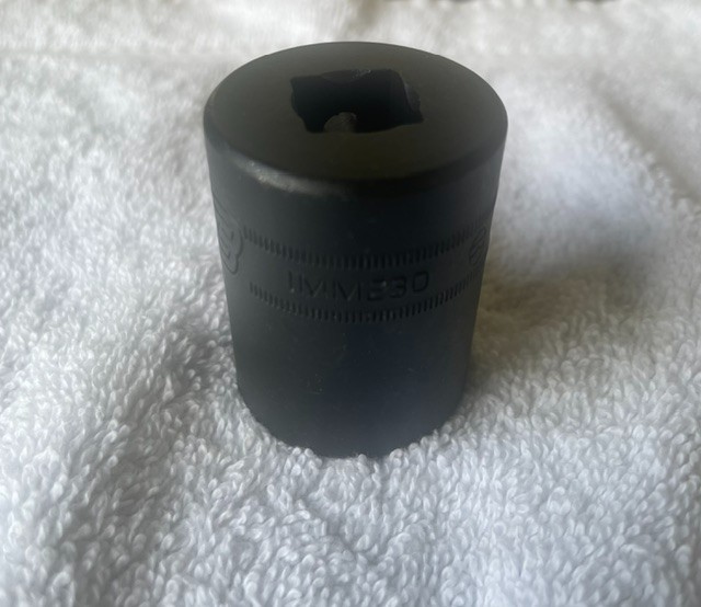 Snap On 23mm Shallow Impact Socket 1/2″ Drive 6 Point IMM230 New