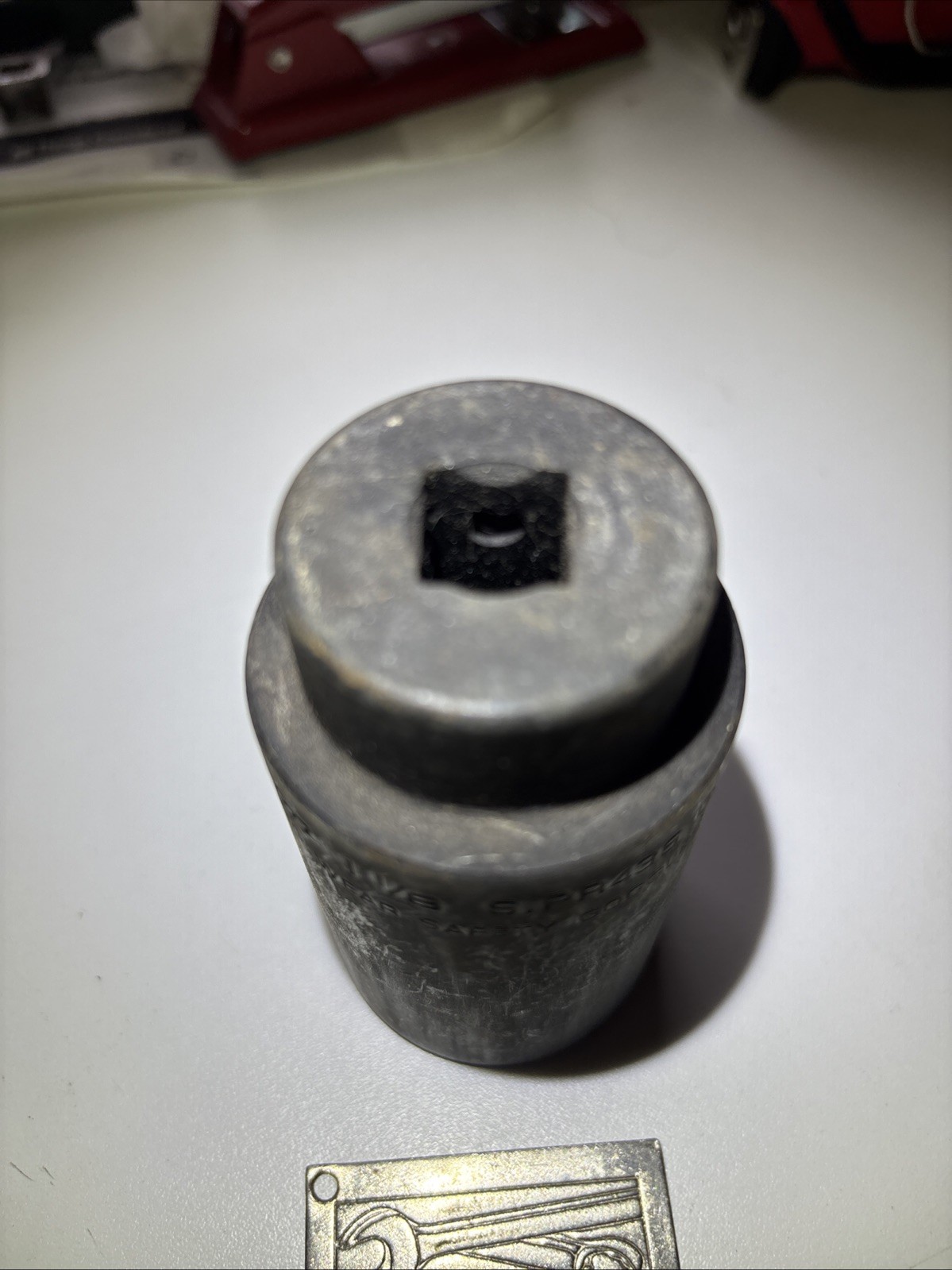 Snap-on 1 1/8 Square Not Impact Socket, Part Number SIPR436 Nice! 🇺🇸