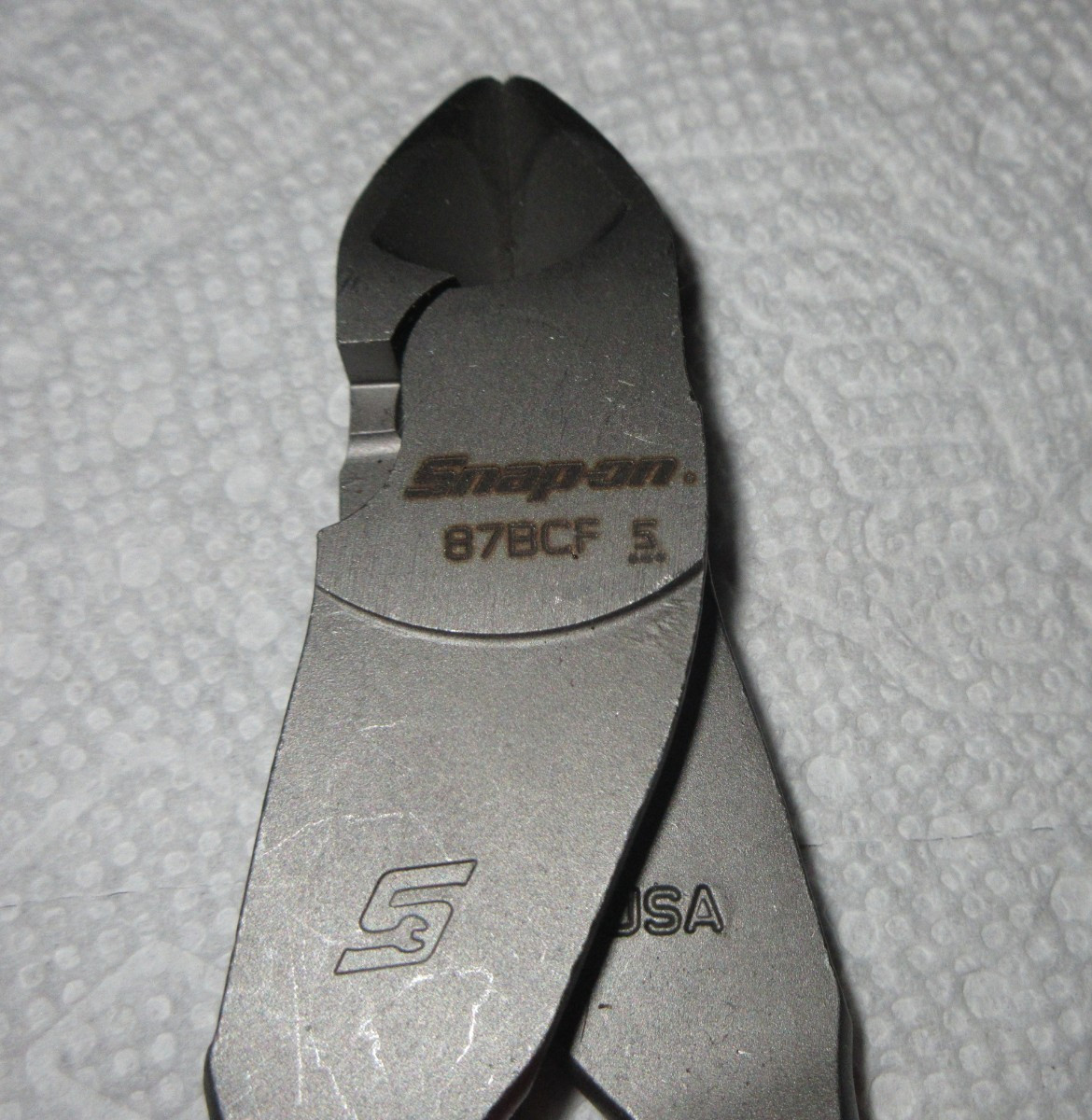 Snap On Tools 87BCF Soft Grip Vector Edge Diagonal Cutter Pliers 7.5″ NEW