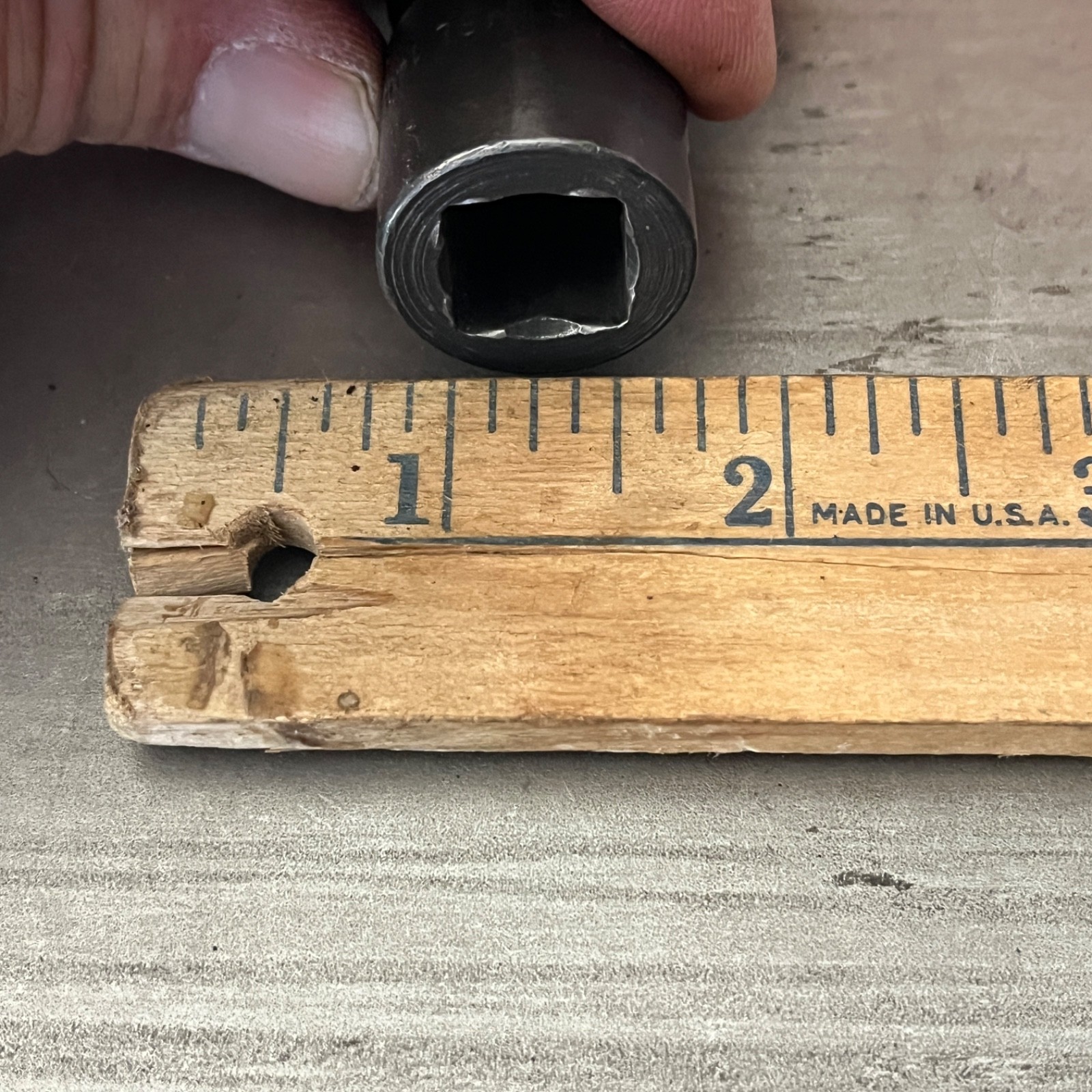 SNAP-ON IMBL 140D 7/16” IMPACT SWIVEL SOCKET 1/2” DRIVE 6 PT