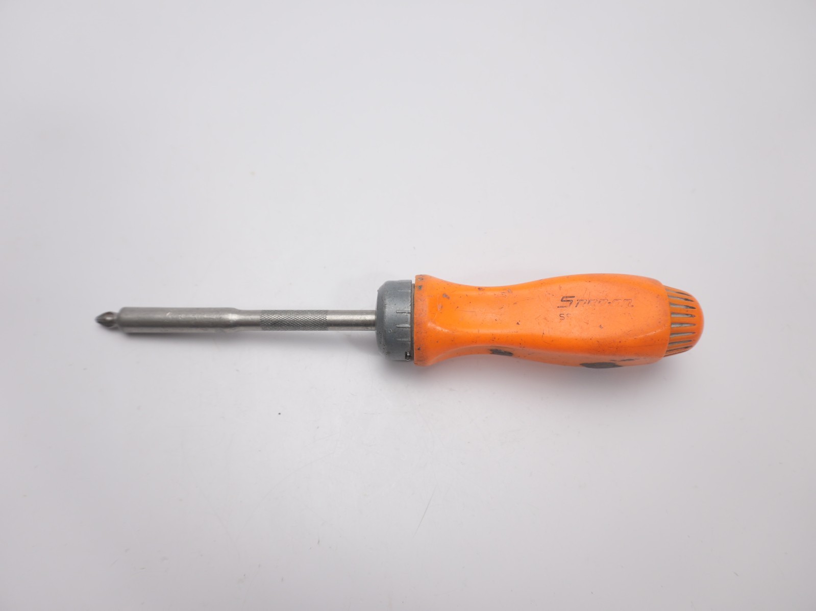 Snap-on Tools USA ORANGE USES! Hard Handle Ratcheting Screwdriver