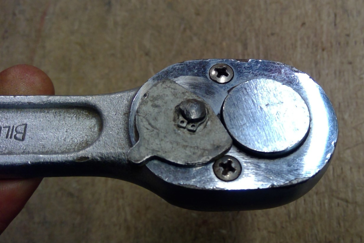 BILLINGS TOOLS, 1/2″ DRIVE RATCHET, #S- 1410 Vintage USA Great Condition