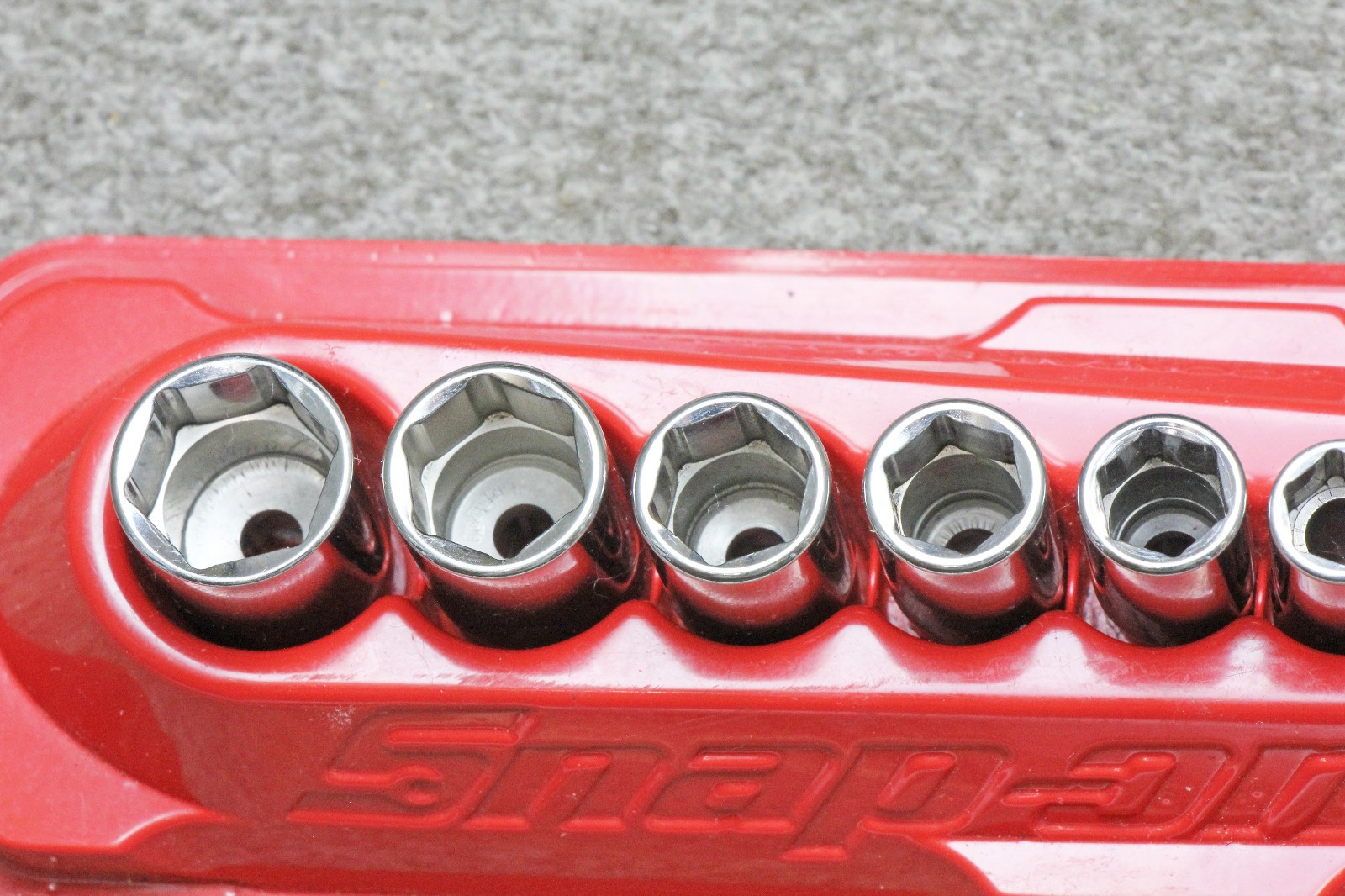 Snap on 110TMSY 10 Piece 1/4″ Drive Semi-Deep SAE Socket Set 3/16″ – 9/16″