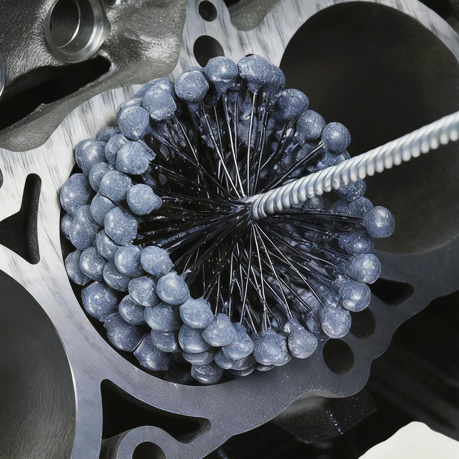 Cylinder Ball Hone Tool for Cast Iron and Steel, Ideal for Engine Rebuilding